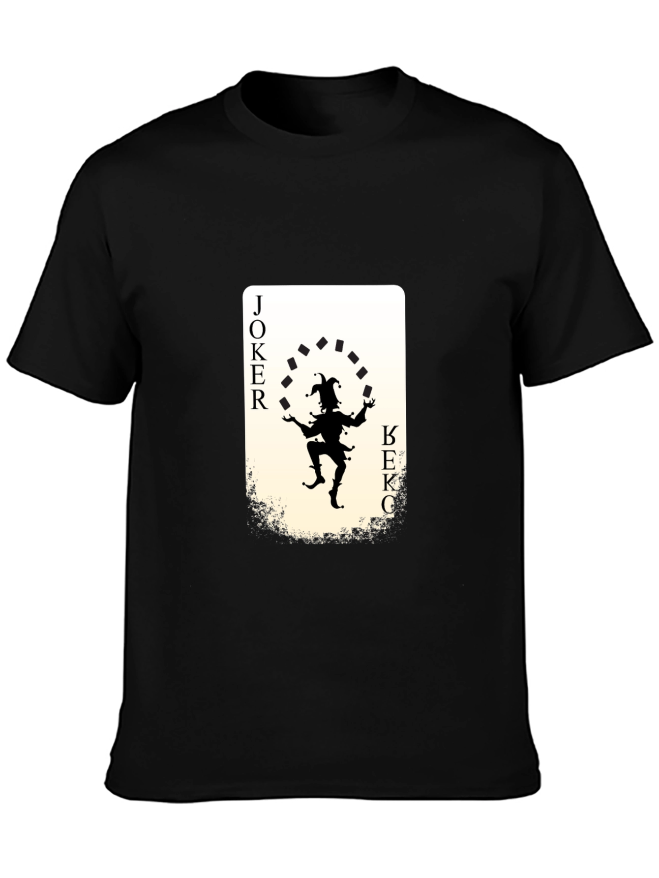 Joker Card Graphic Tee - Unique Design