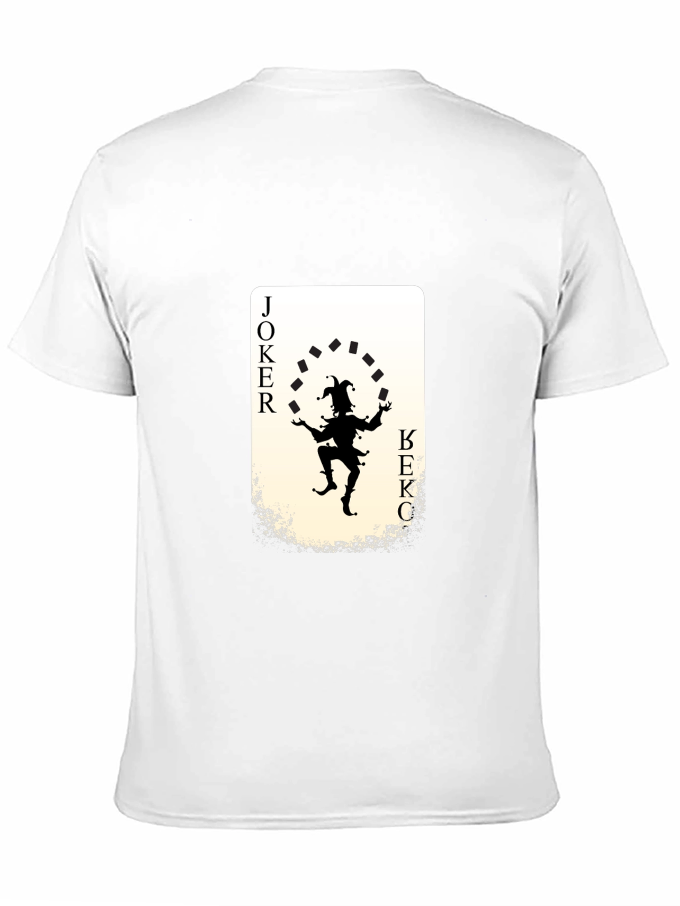 Joker Card Graphic Tee - Unique Design