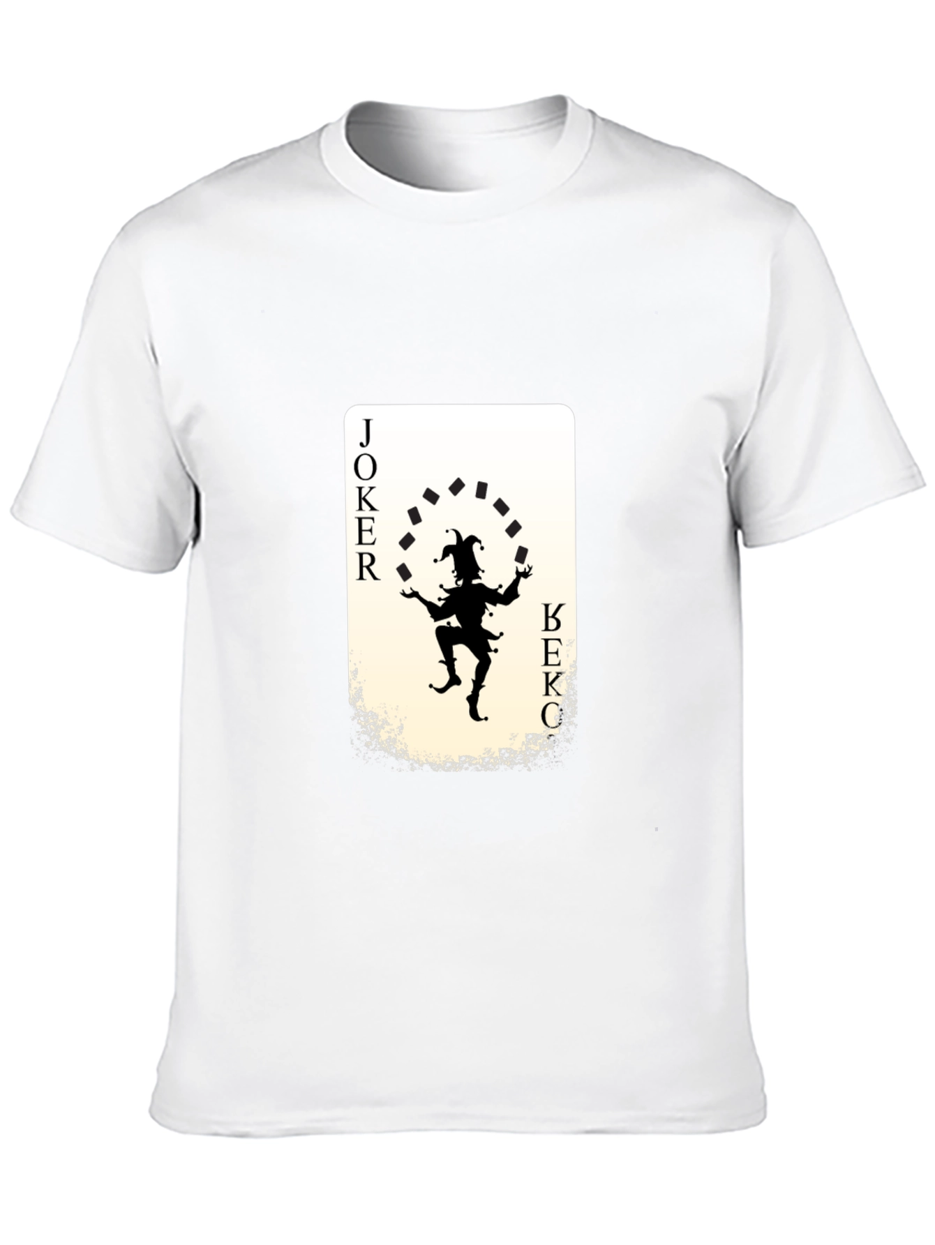 Joker Card Graphic Tee - Unique Design
