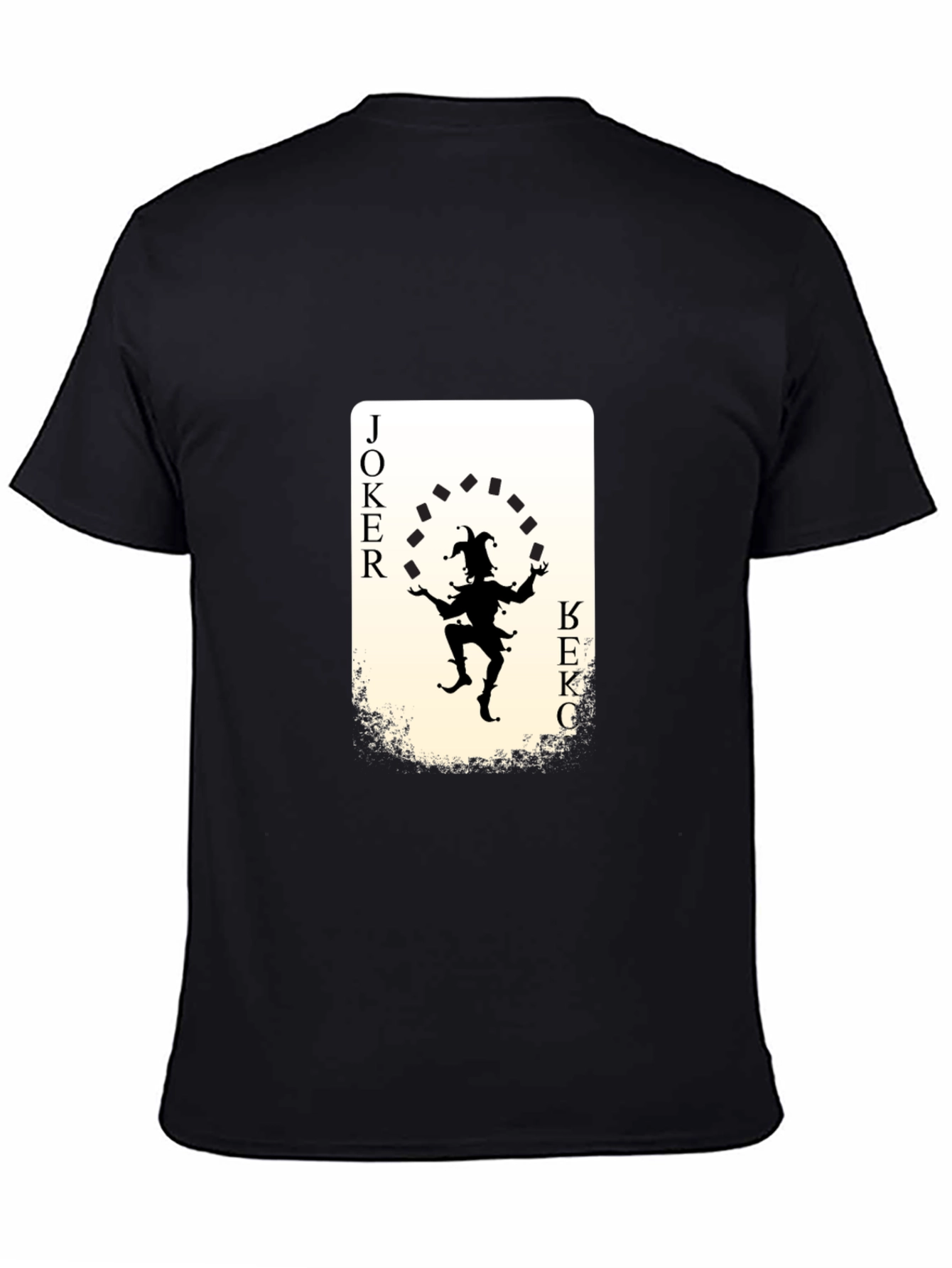Joker Card Graphic Tee - Unique Design