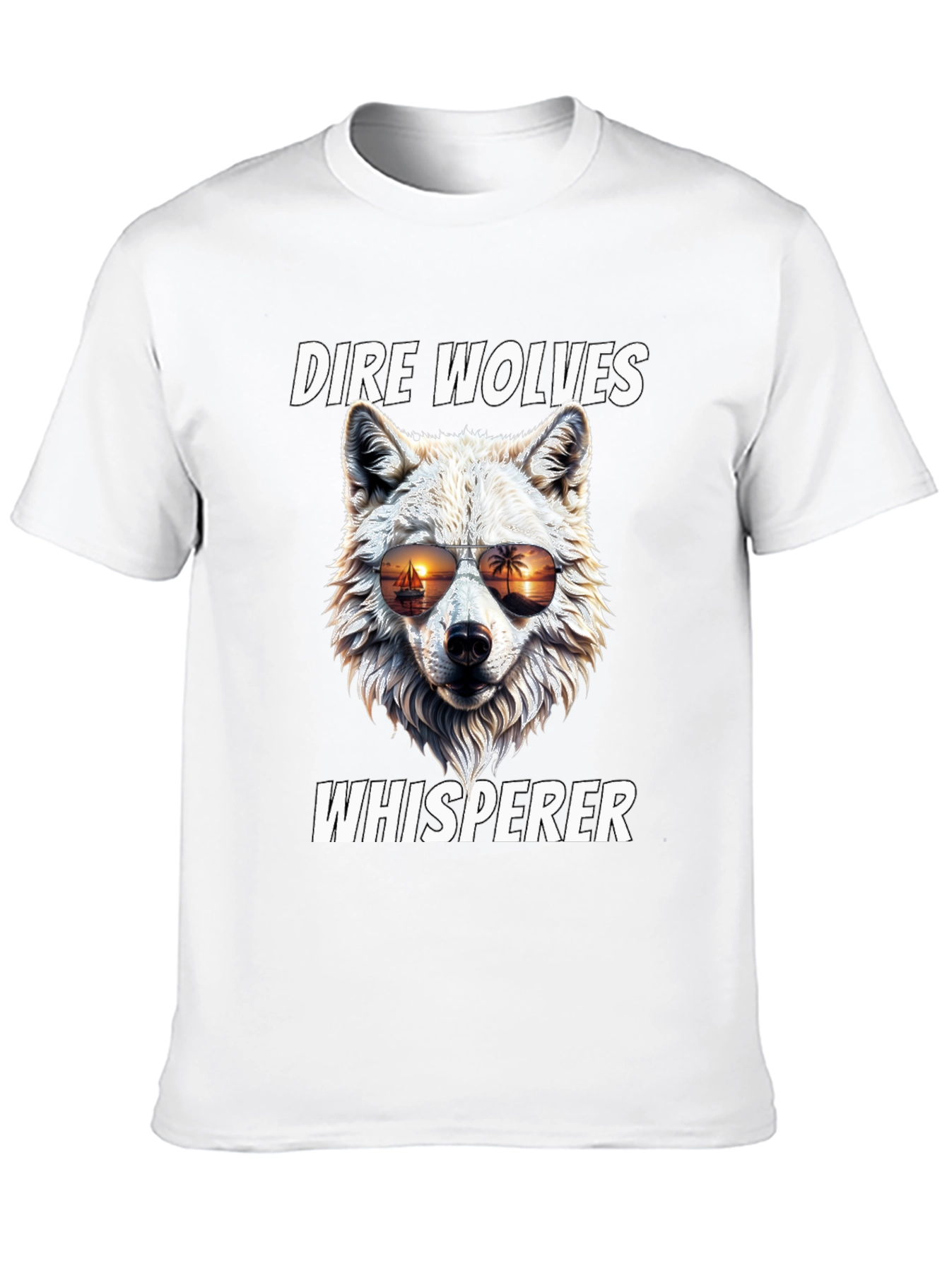 Dire Wolves Whisperer Graphic T-Shirt
