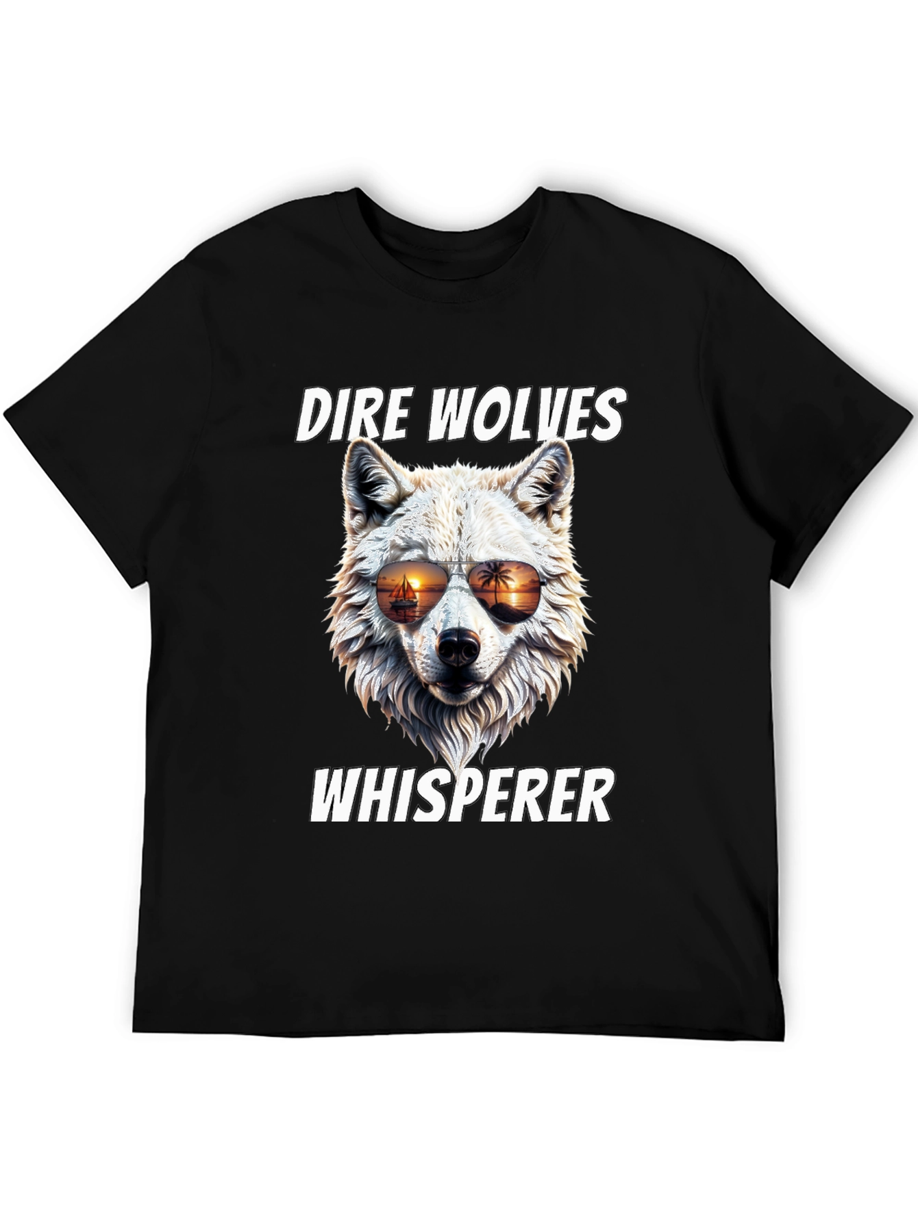 Dire Wolves Whisperer Graphic T-Shirt