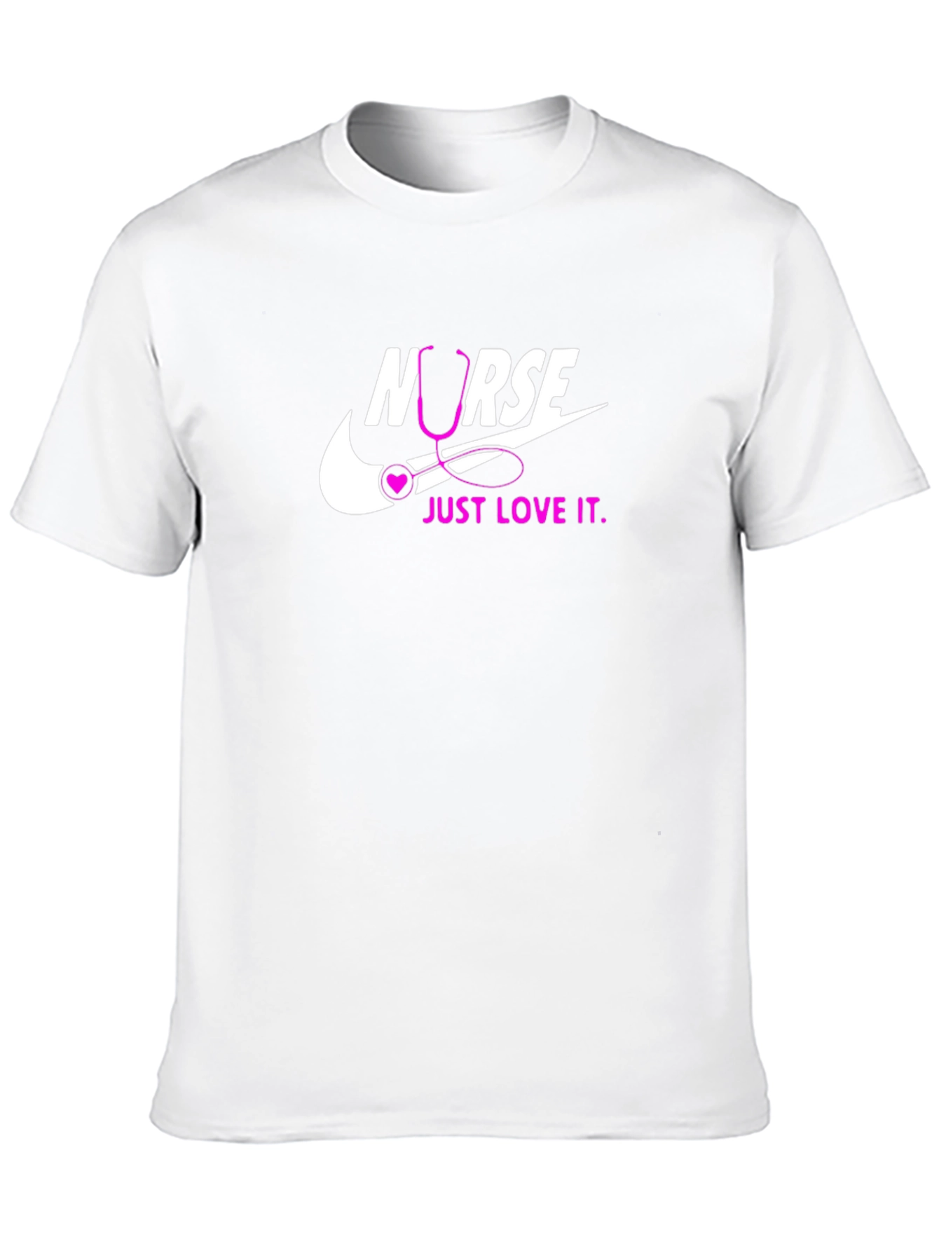 Nurse Just Love It T-Shirt - Black