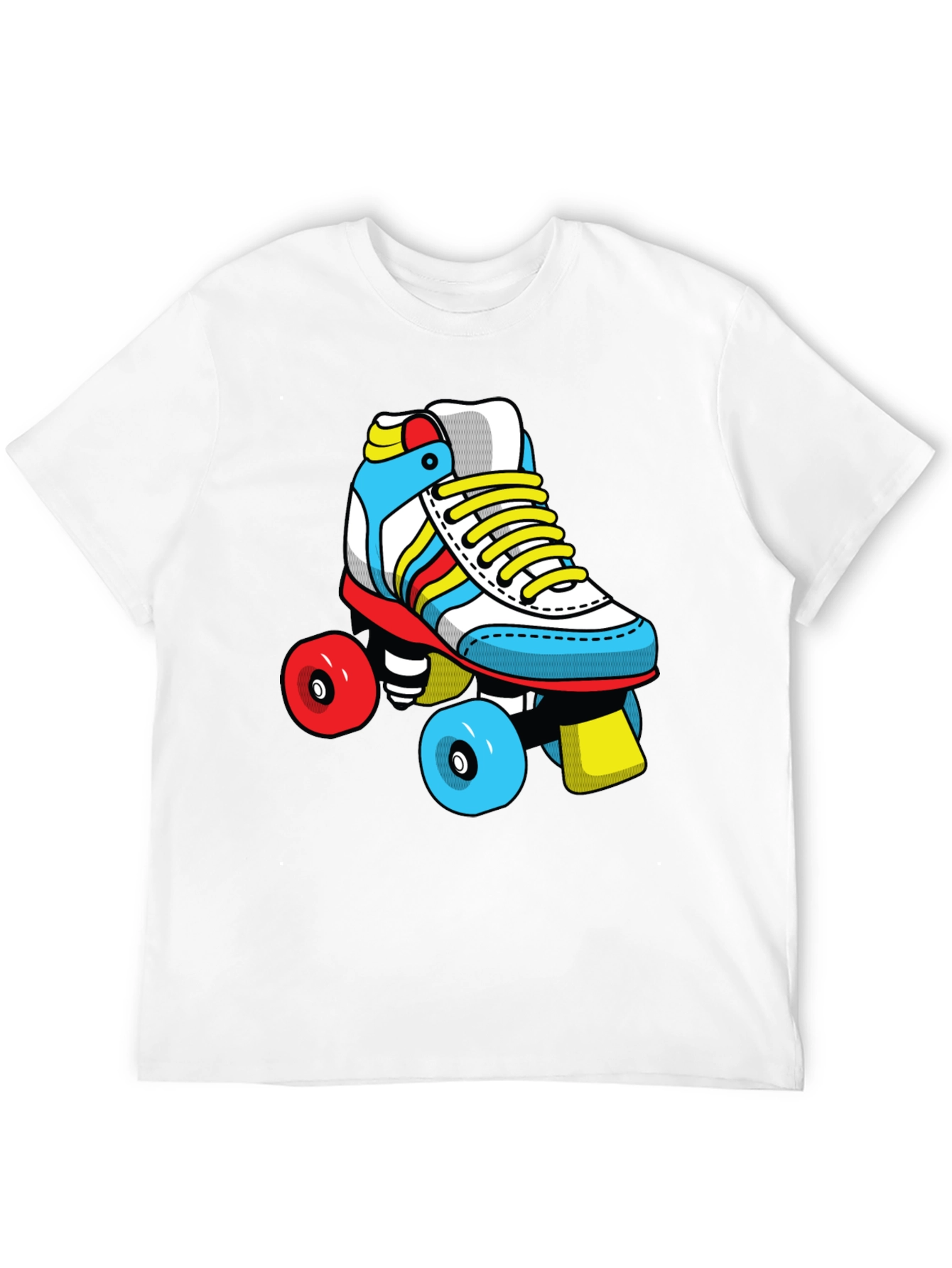 Retro Roller Skate Graphic T-Shirt