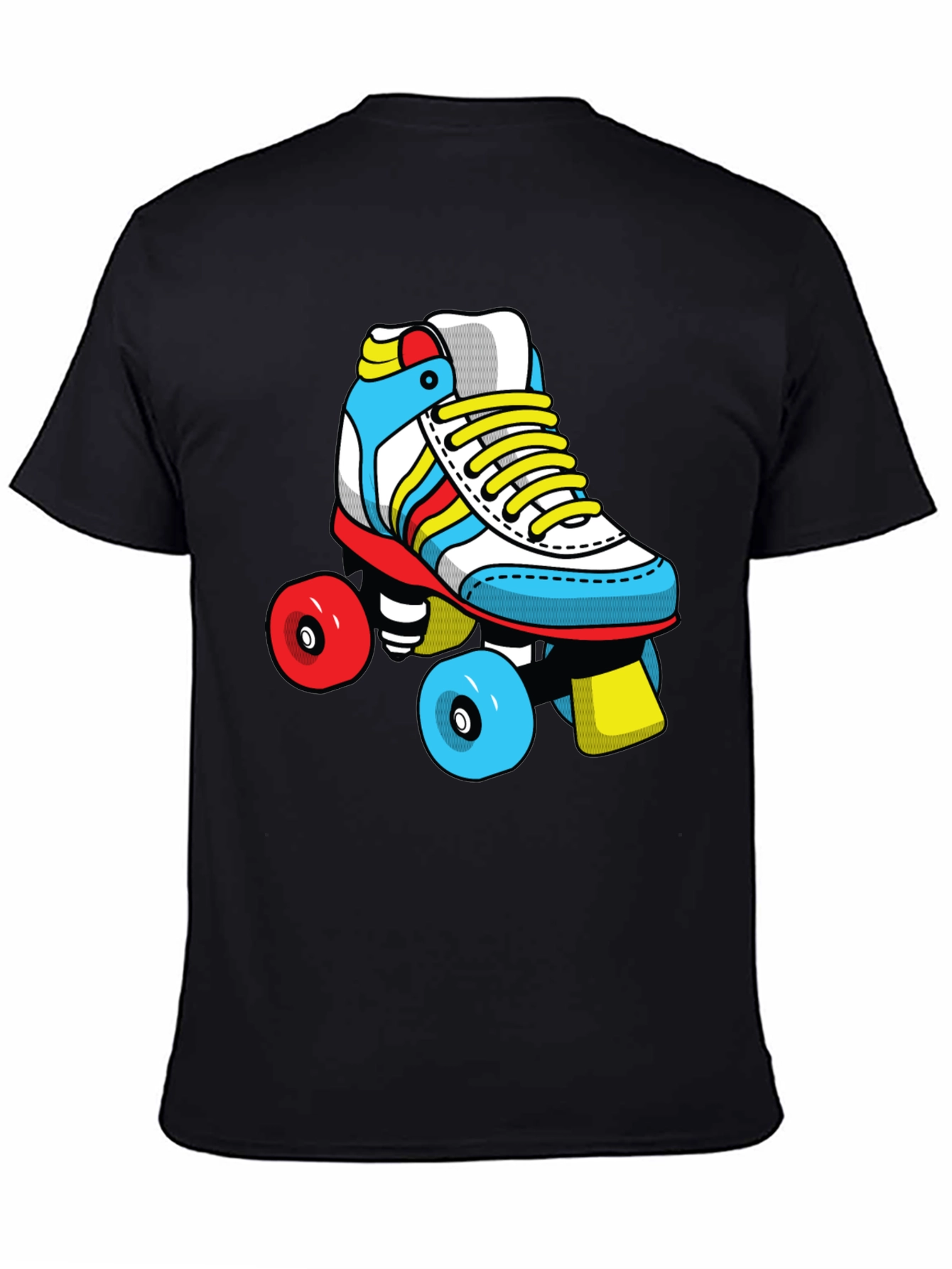Retro Roller Skate Graphic T-Shirt