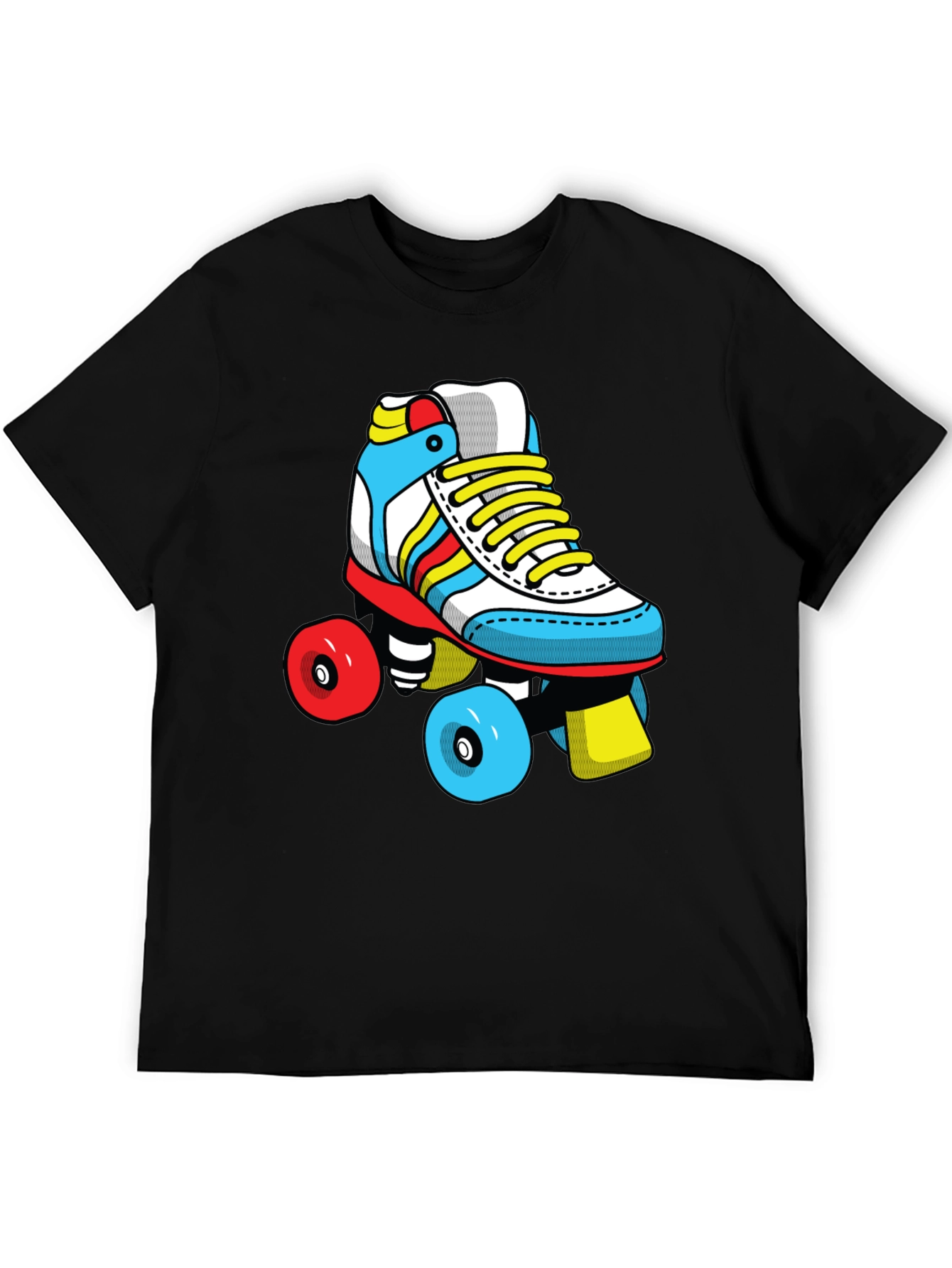 Retro Roller Skate Graphic T-Shirt