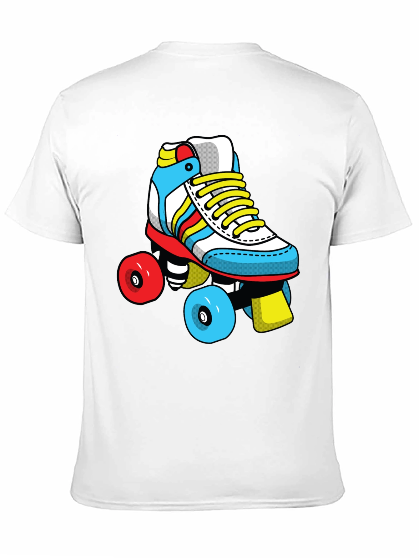 Retro Roller Skate Graphic T-Shirt