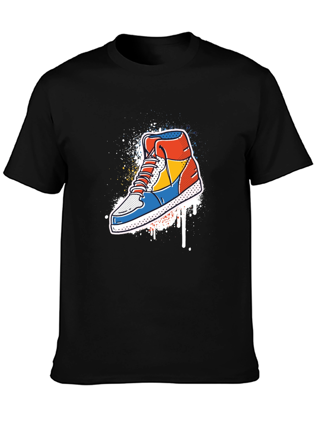 Sneaker Graphic Tee - Cool Trendy Style