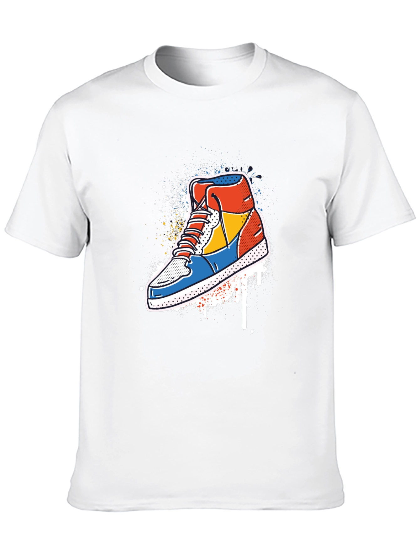 Sneaker Graphic Tee - Cool Trendy Style