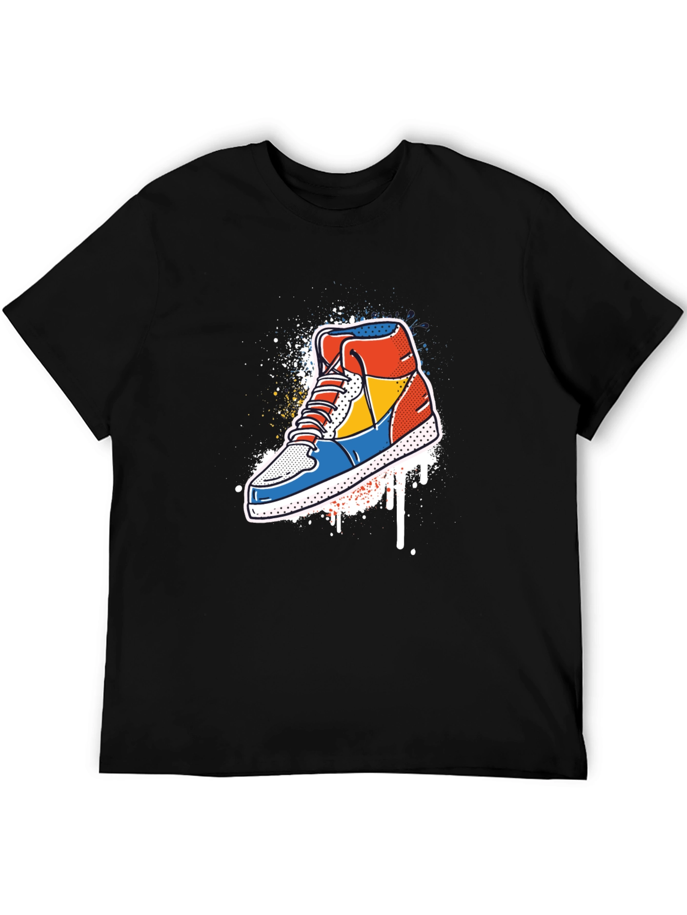 Sneaker Graphic Tee - Cool Trendy Style