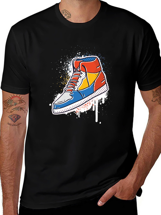 Sneaker Graphic Tee - Cool Trendy Style