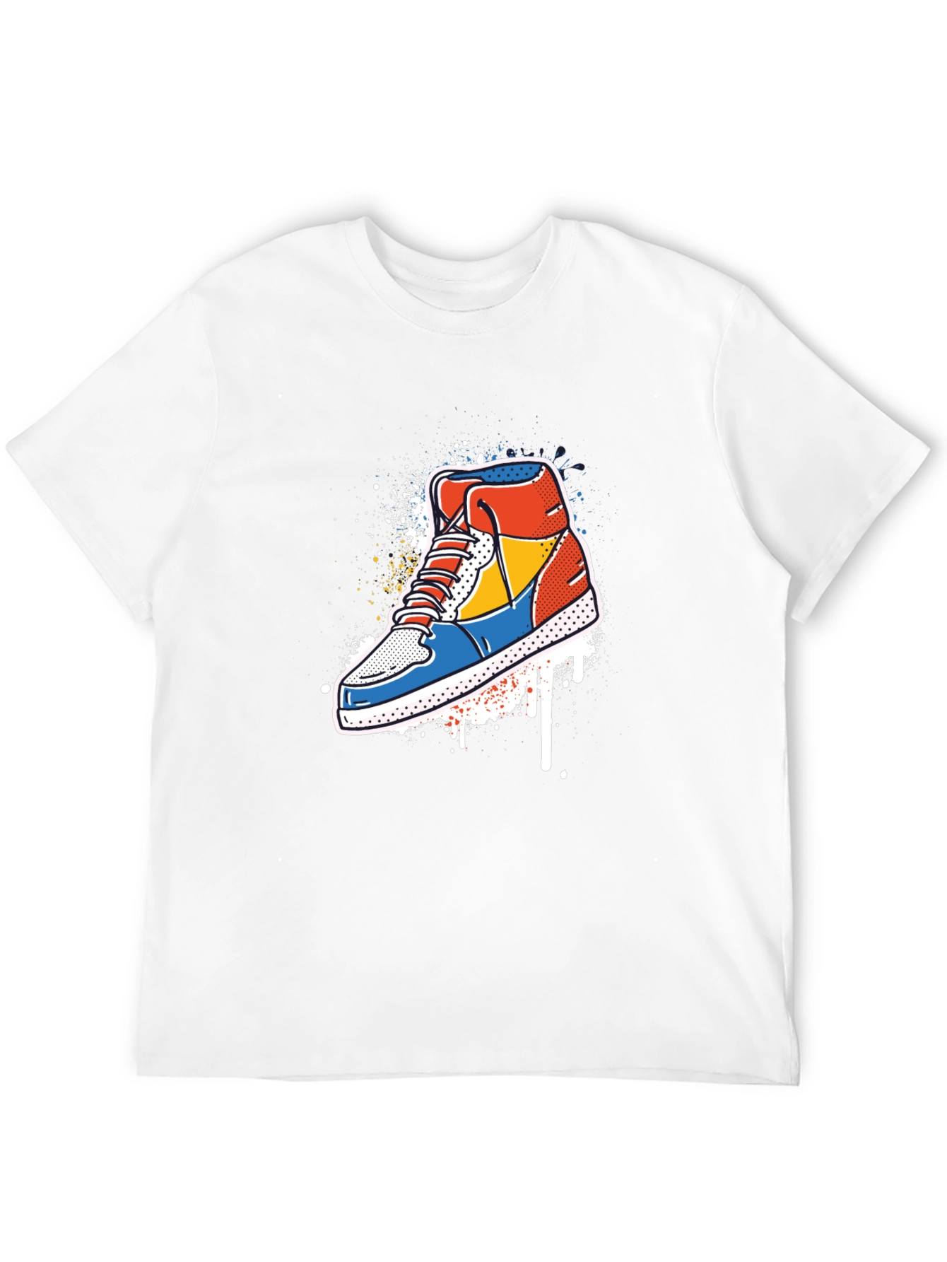Sneaker Graphic Tee - Cool Trendy Style