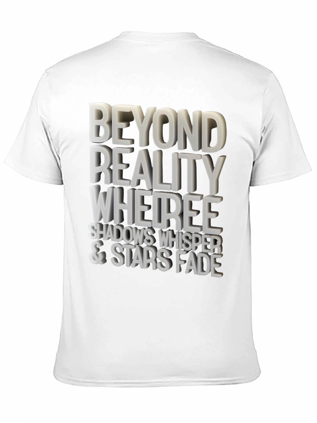Beyond Reality Tee - Shadows Whisper & Stars Fade