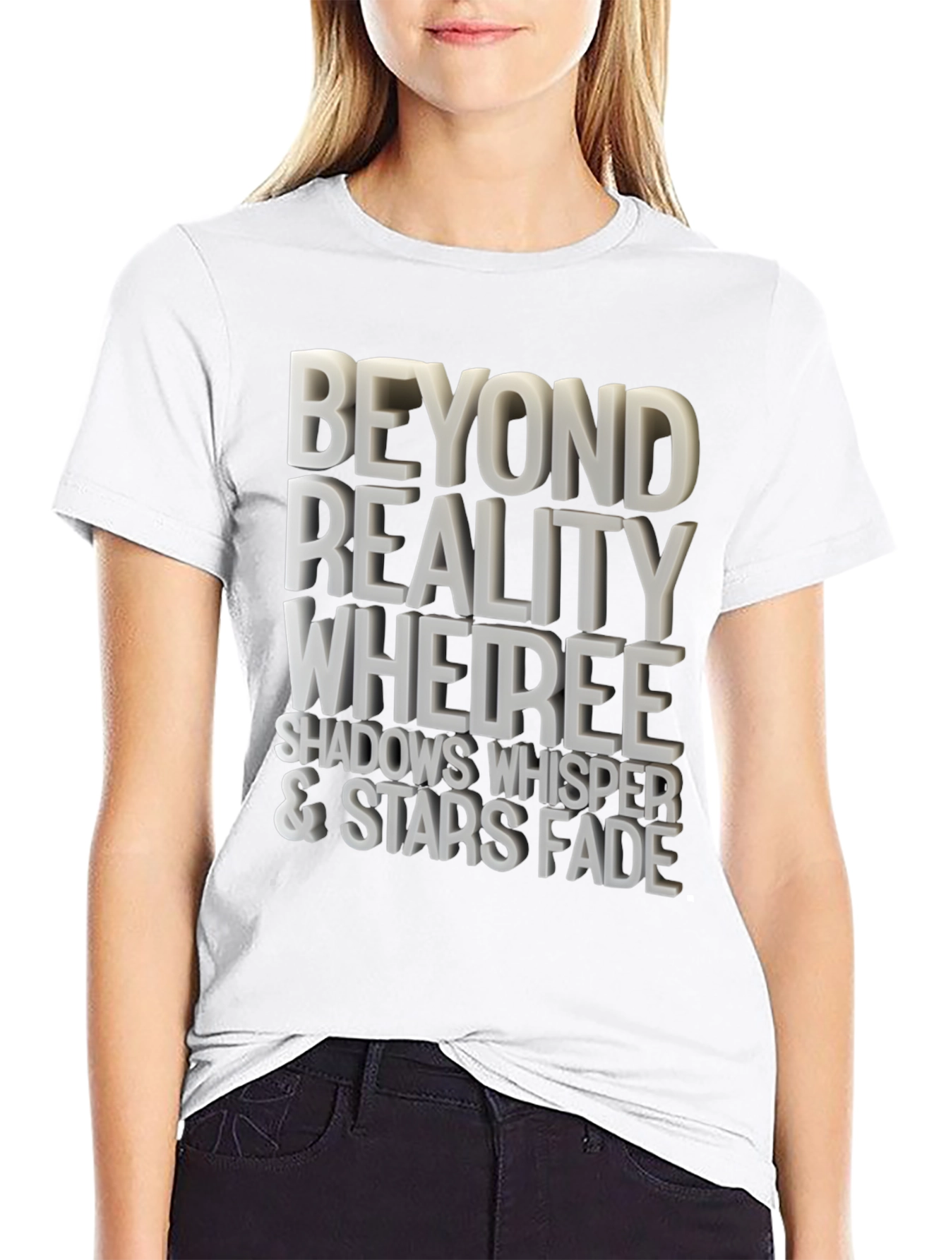 Beyond Reality Tee - Shadows Whisper & Stars Fade