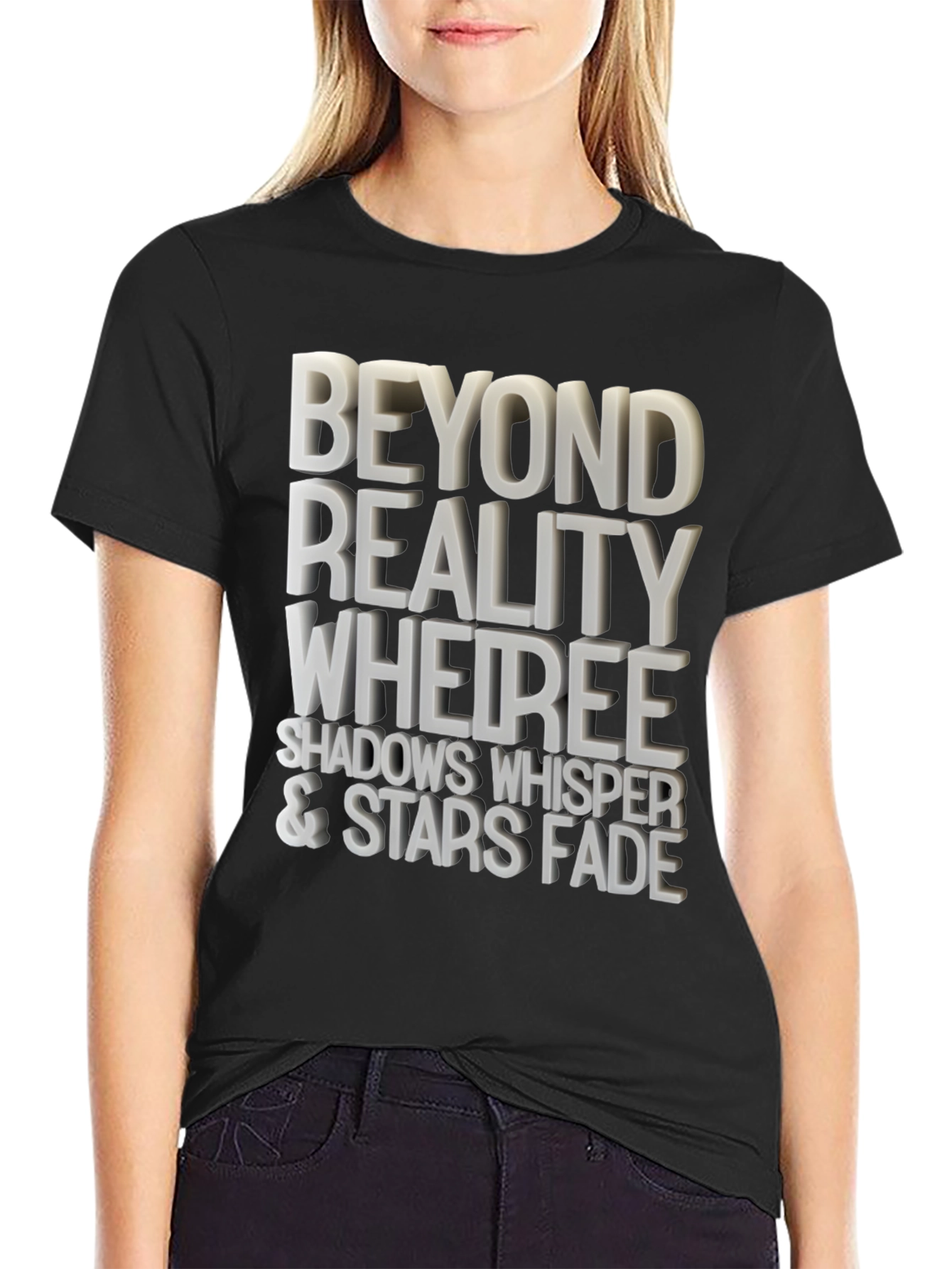 Beyond Reality Tee - Shadows Whisper & Stars Fade