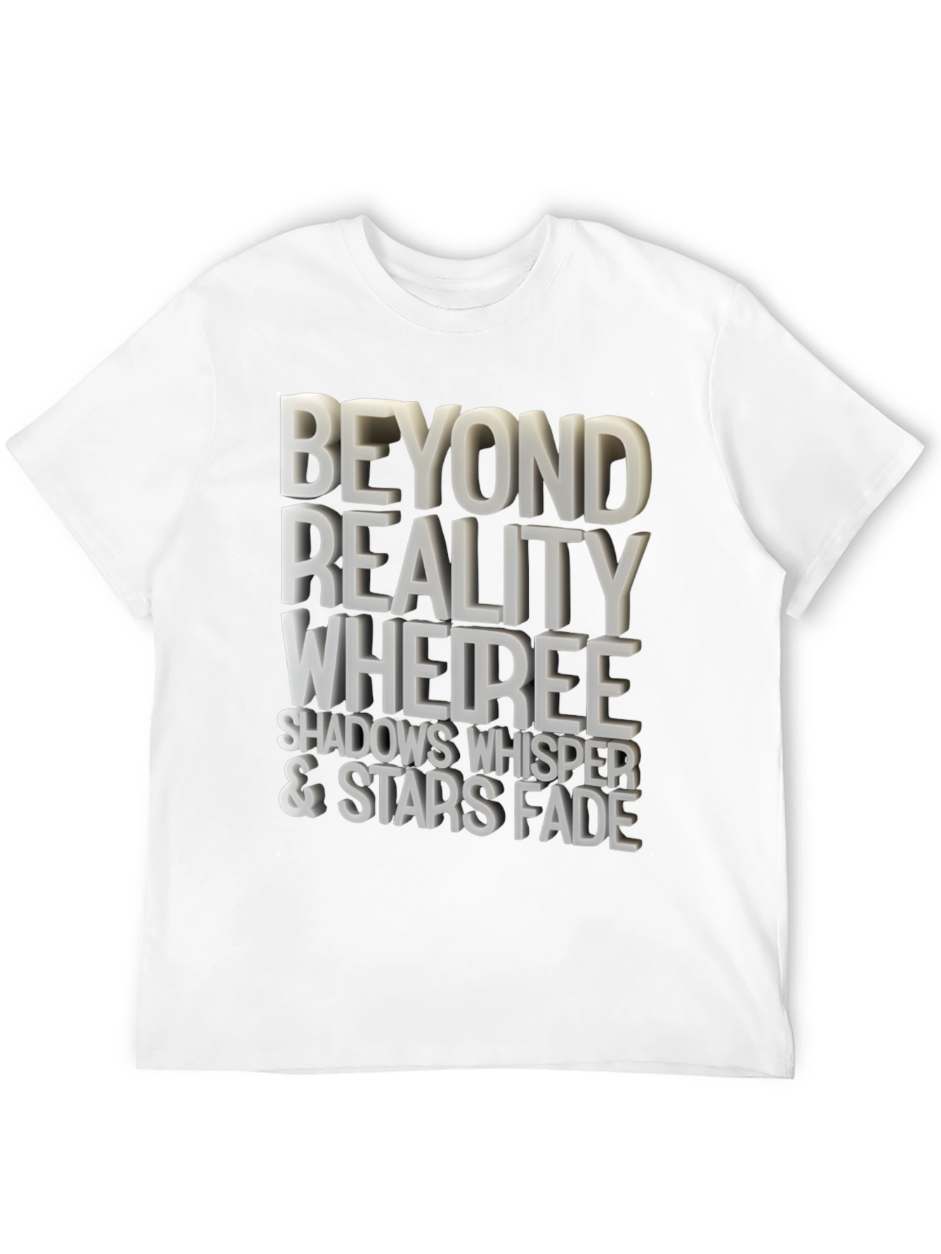 Beyond Reality Tee - Shadows Whisper & Stars Fade