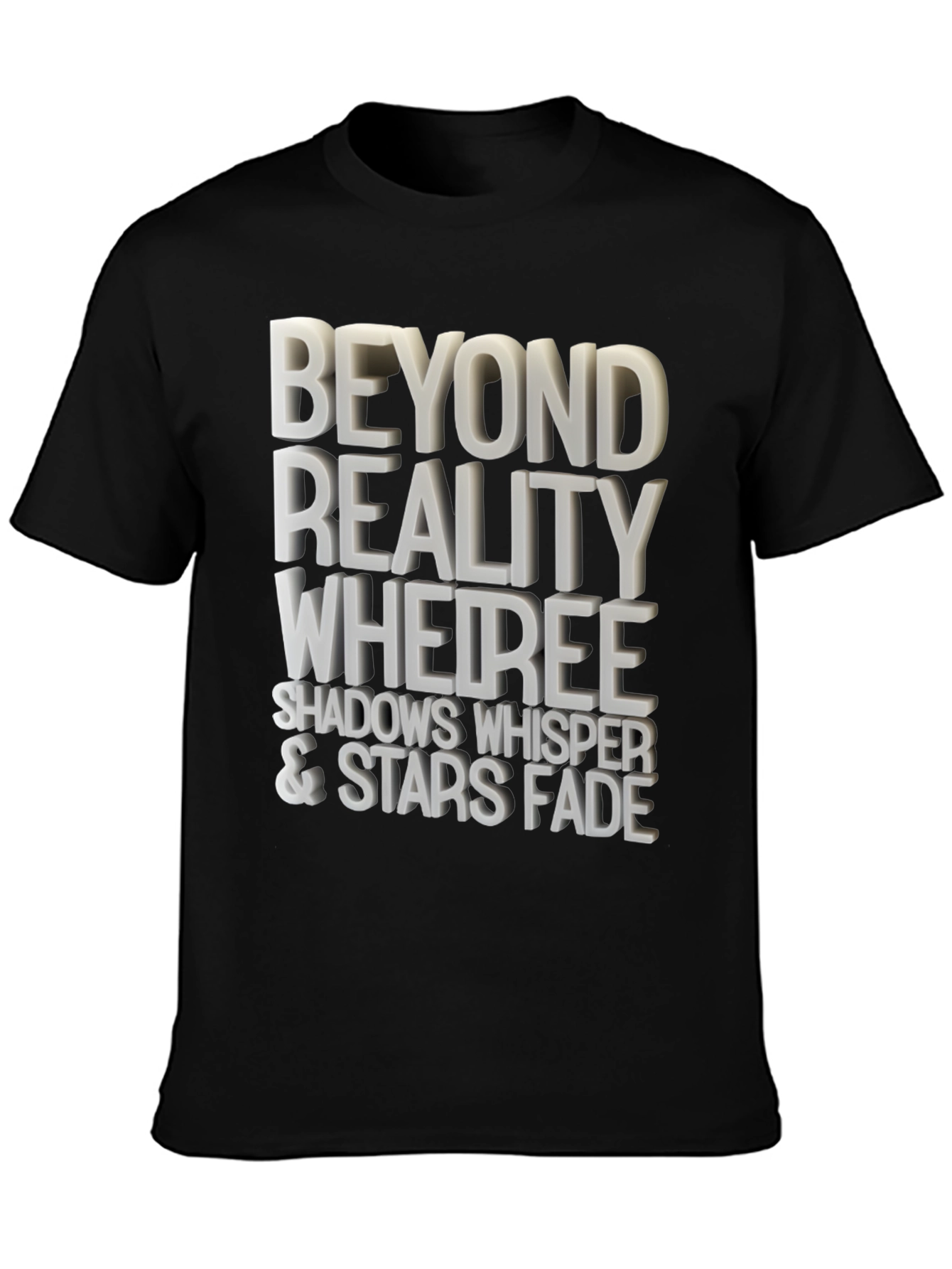 Beyond Reality Tee - Shadows Whisper & Stars Fade