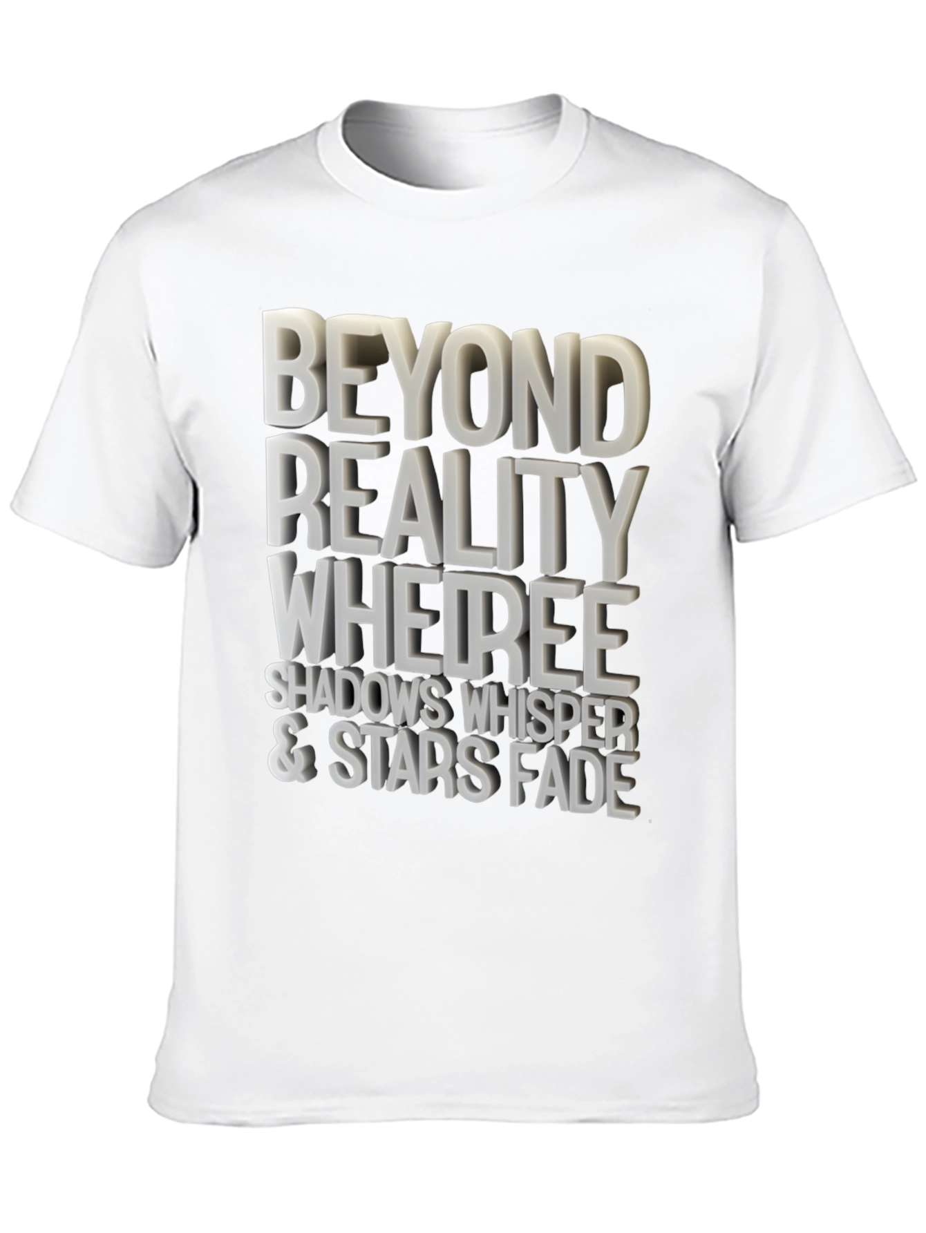 Beyond Reality Tee - Shadows Whisper & Stars Fade