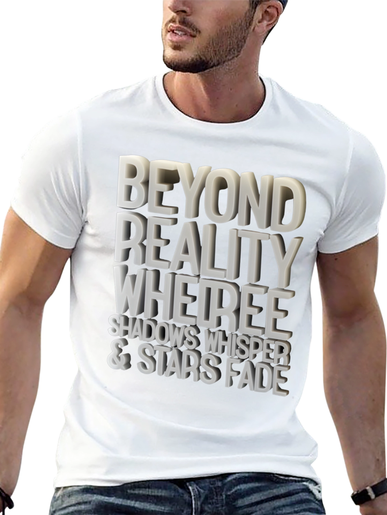 Beyond Reality Tee - Shadows Whisper & Stars Fade