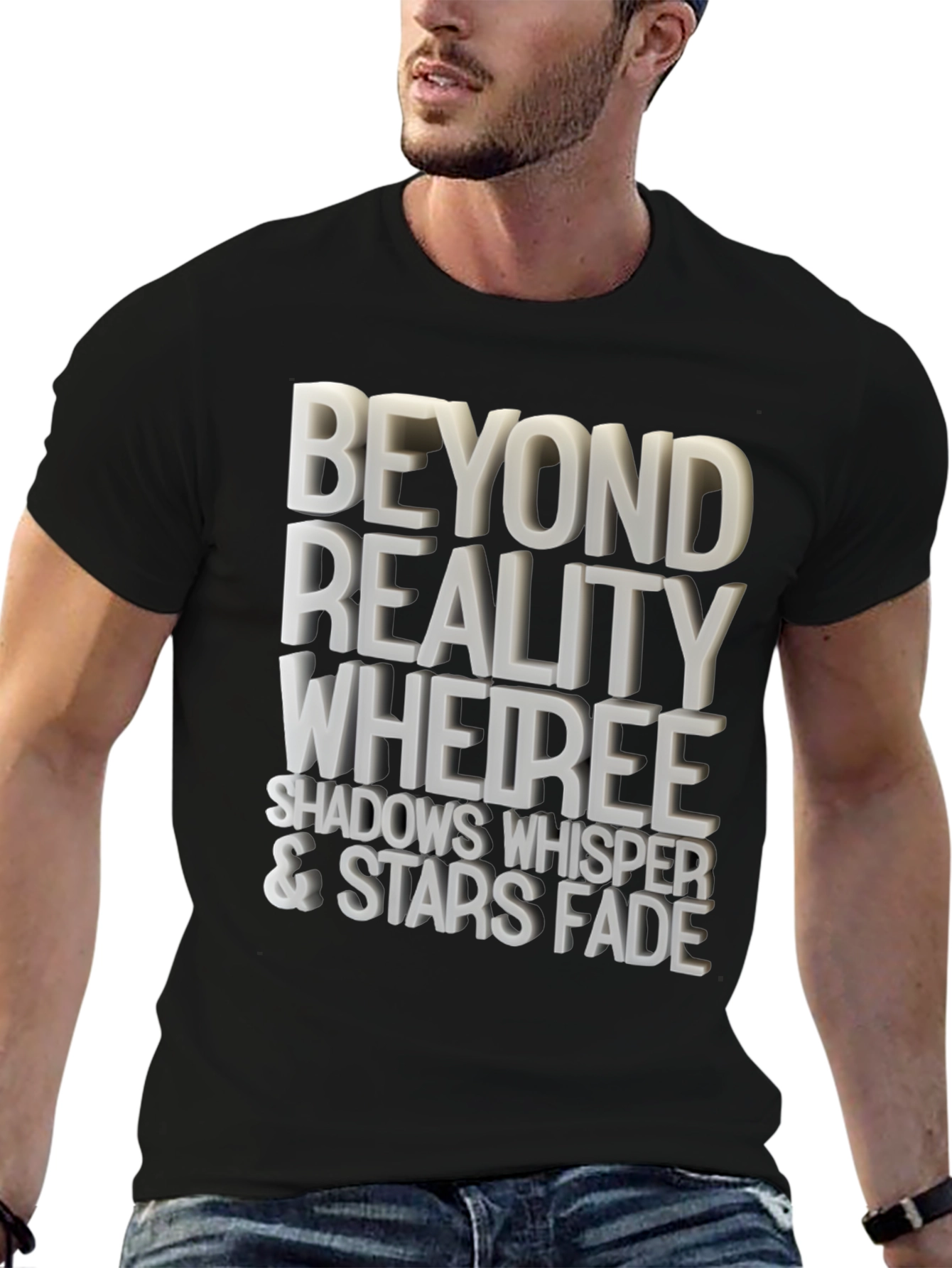 Beyond Reality Tee - Shadows Whisper & Stars Fade