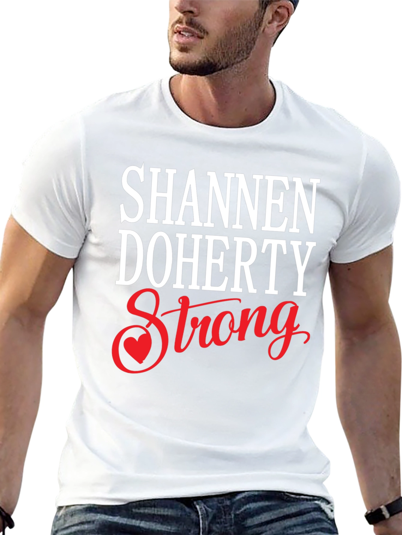 Shannen Doherty Strong Graphic Tee