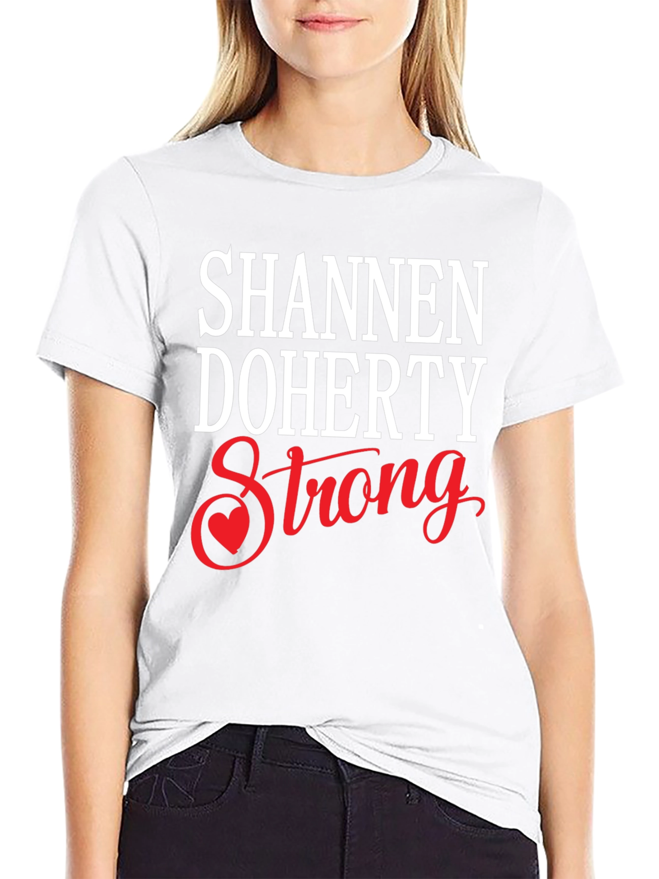 Shannen Doherty Strong Graphic Tee