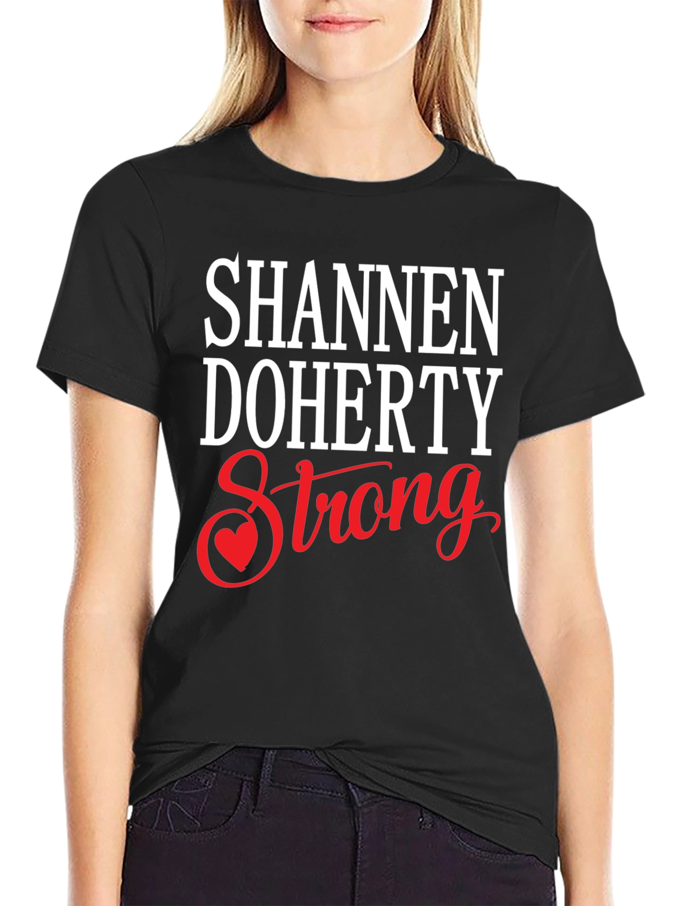 Shannen Doherty Strong Graphic Tee