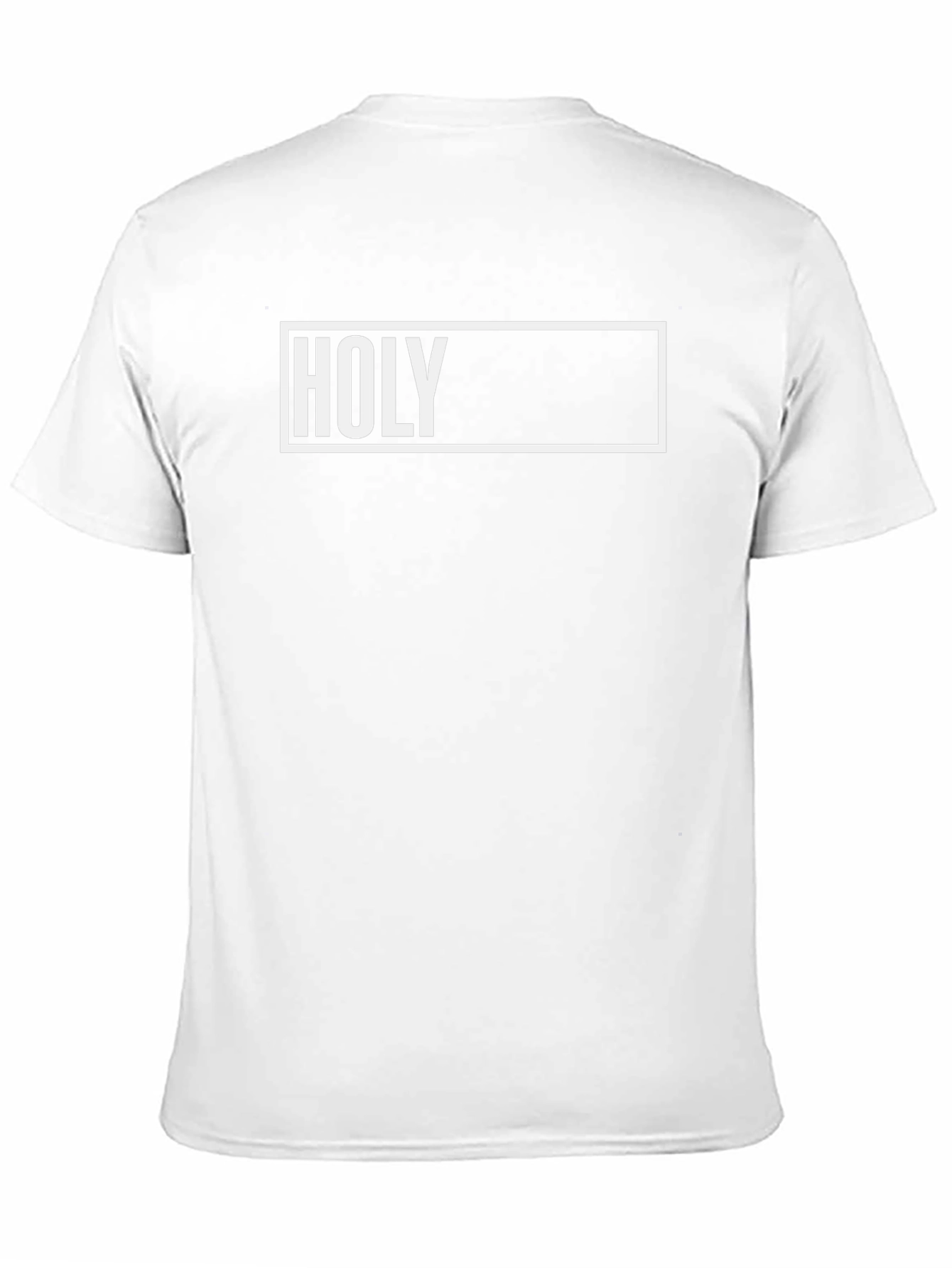 Holy Graphic T-Shirt - Black Crew Neck Tee