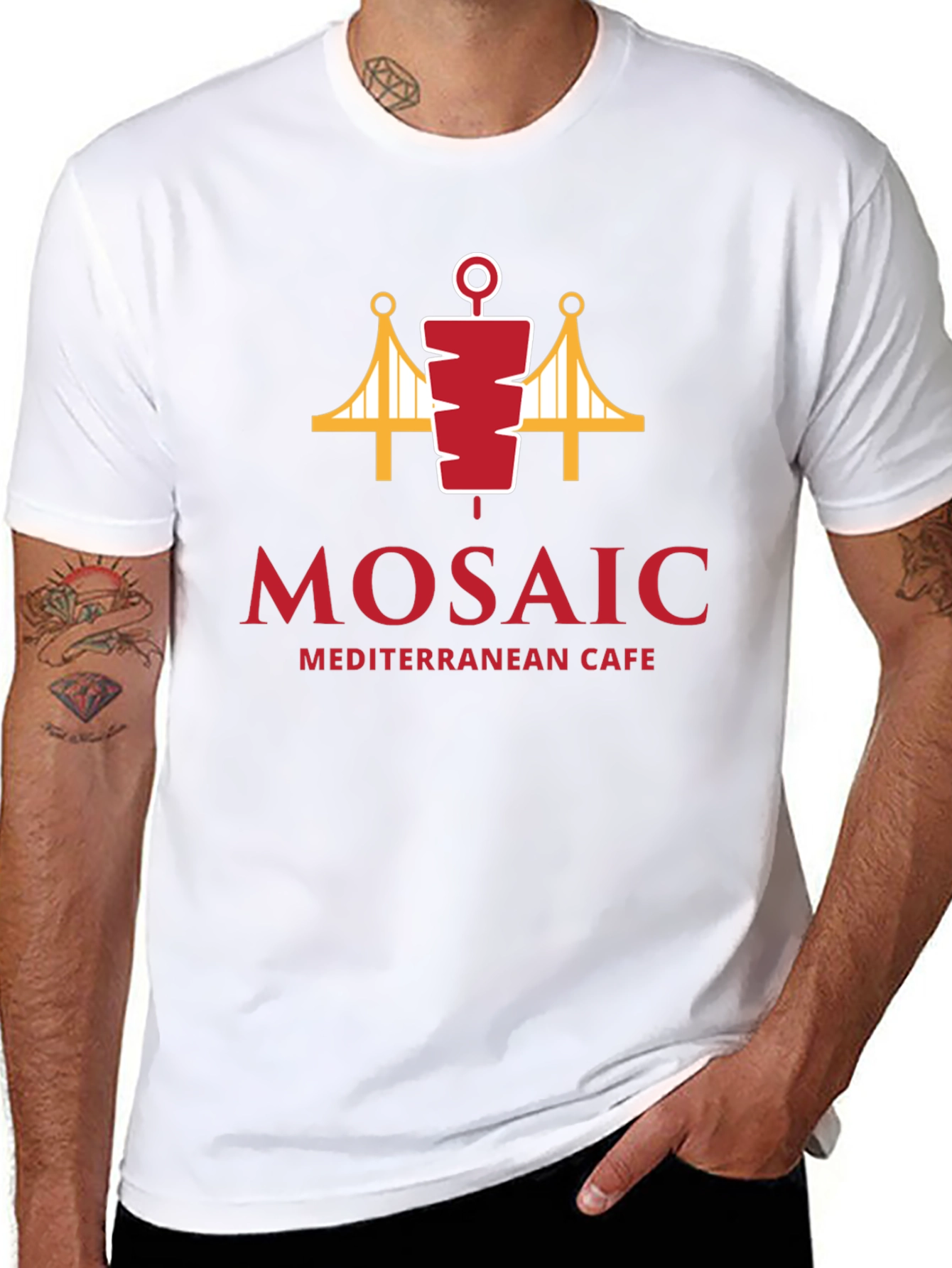 Mosaic Mediterranean Cafe T-Shirt