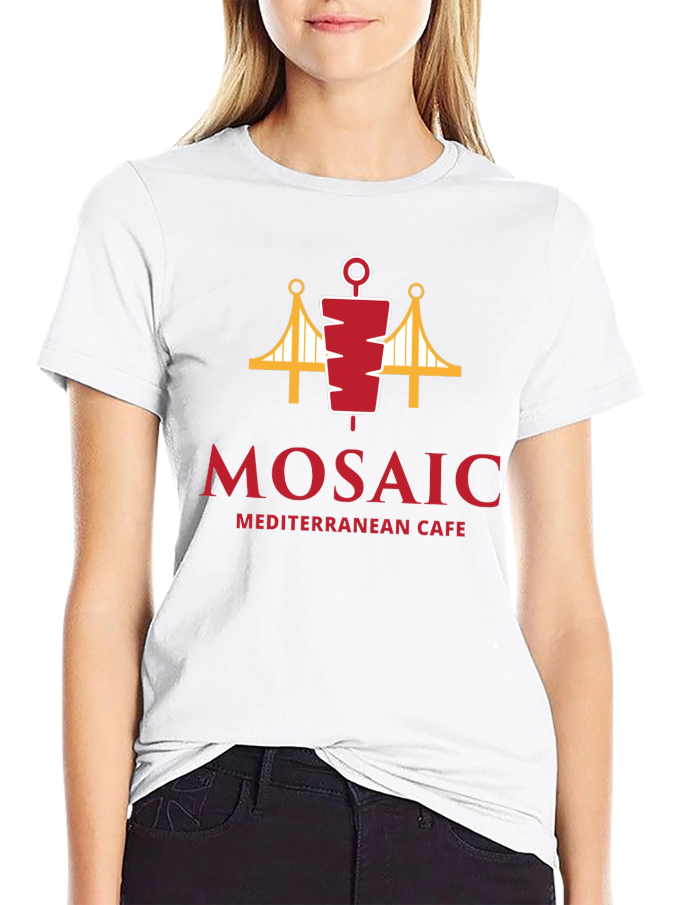 Mosaic Mediterranean Cafe T-Shirt
