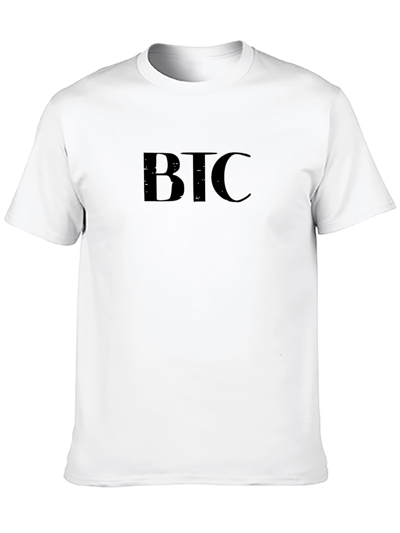 BTC Crypto Black T-Shirt