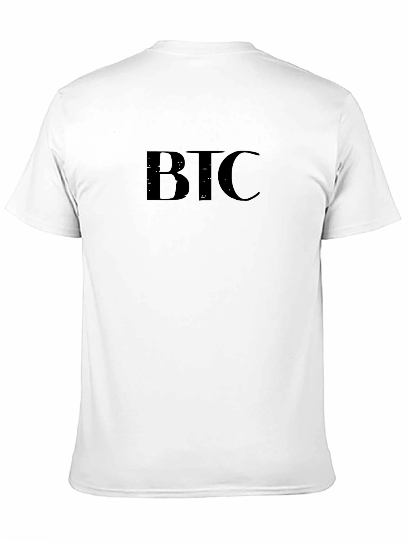 BTC Crypto Black T-Shirt
