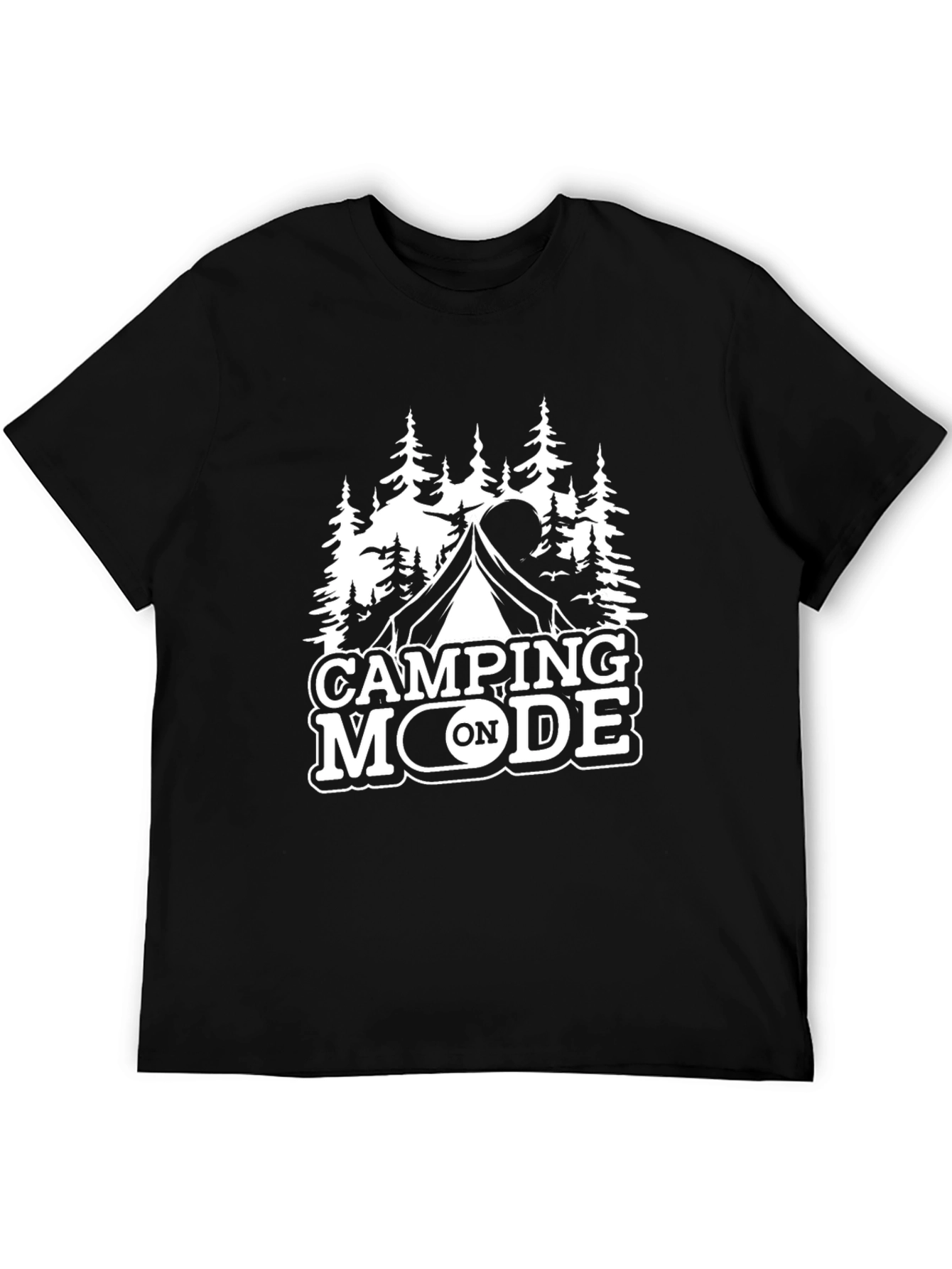 Camping Mode On Graphic Tee