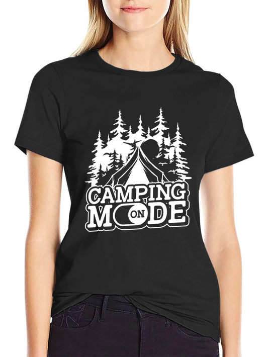 Camping Mode On Graphic Tee