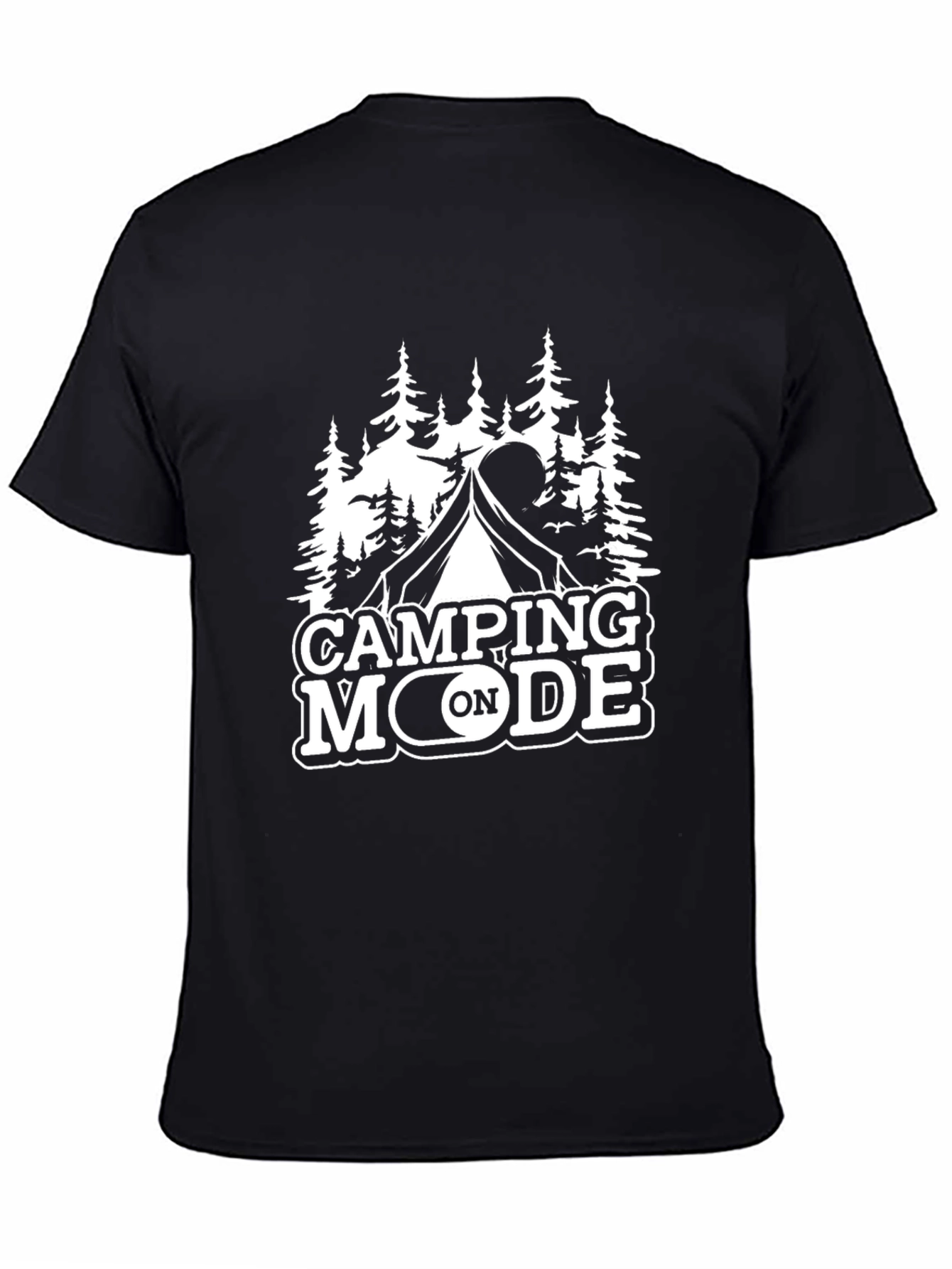 Camping Mode On Graphic Tee
