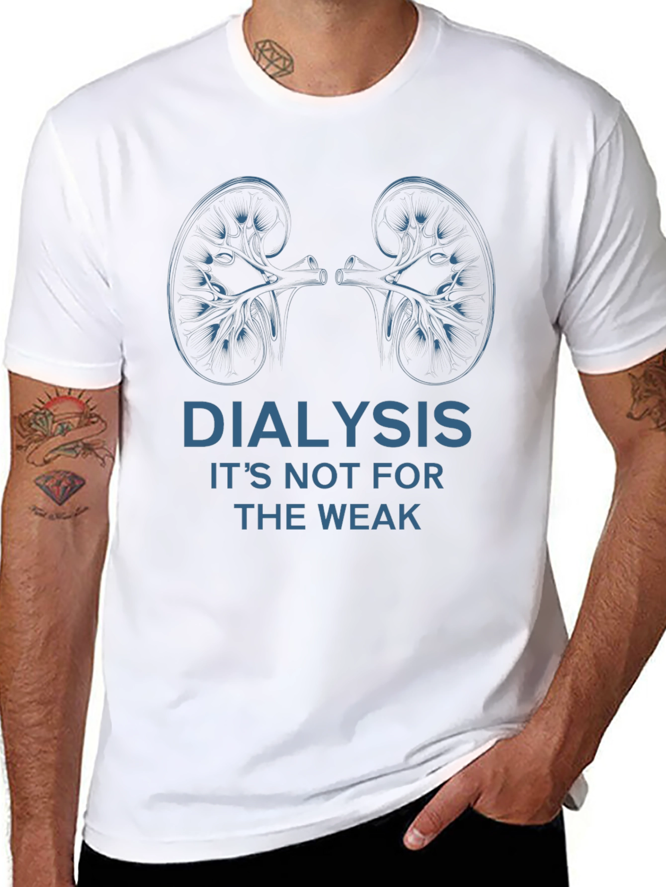 Dialysis Awareness Graphic T-Shirt