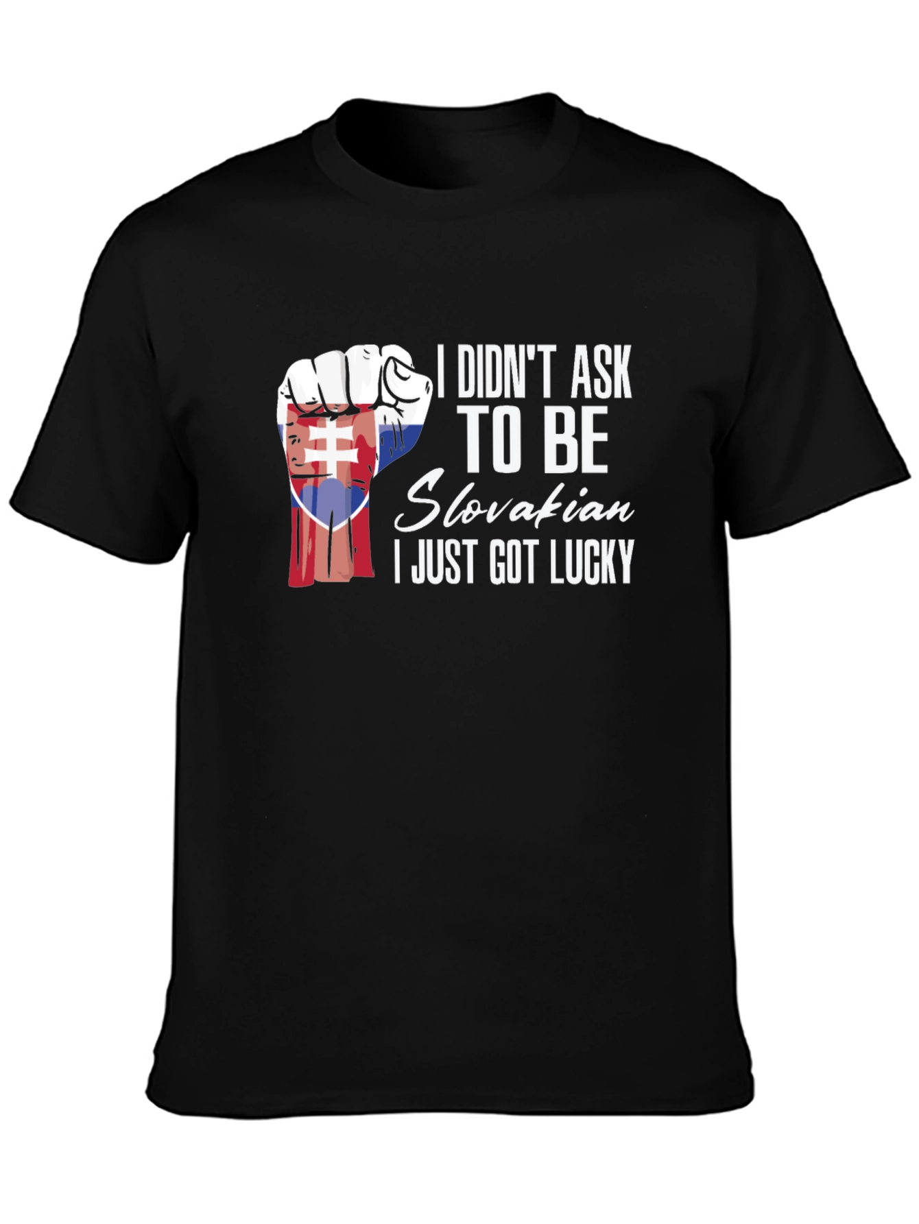 Slovakian Pride T-Shirt - Lucky Slovak Graphic Tee