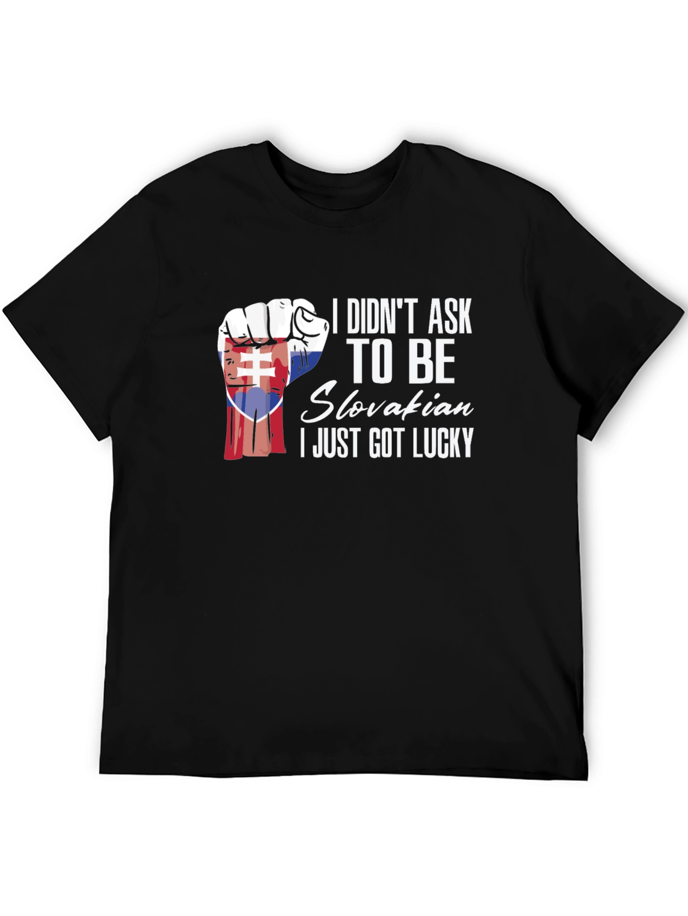 Slovakian Pride T-Shirt - Lucky Slovak Graphic Tee