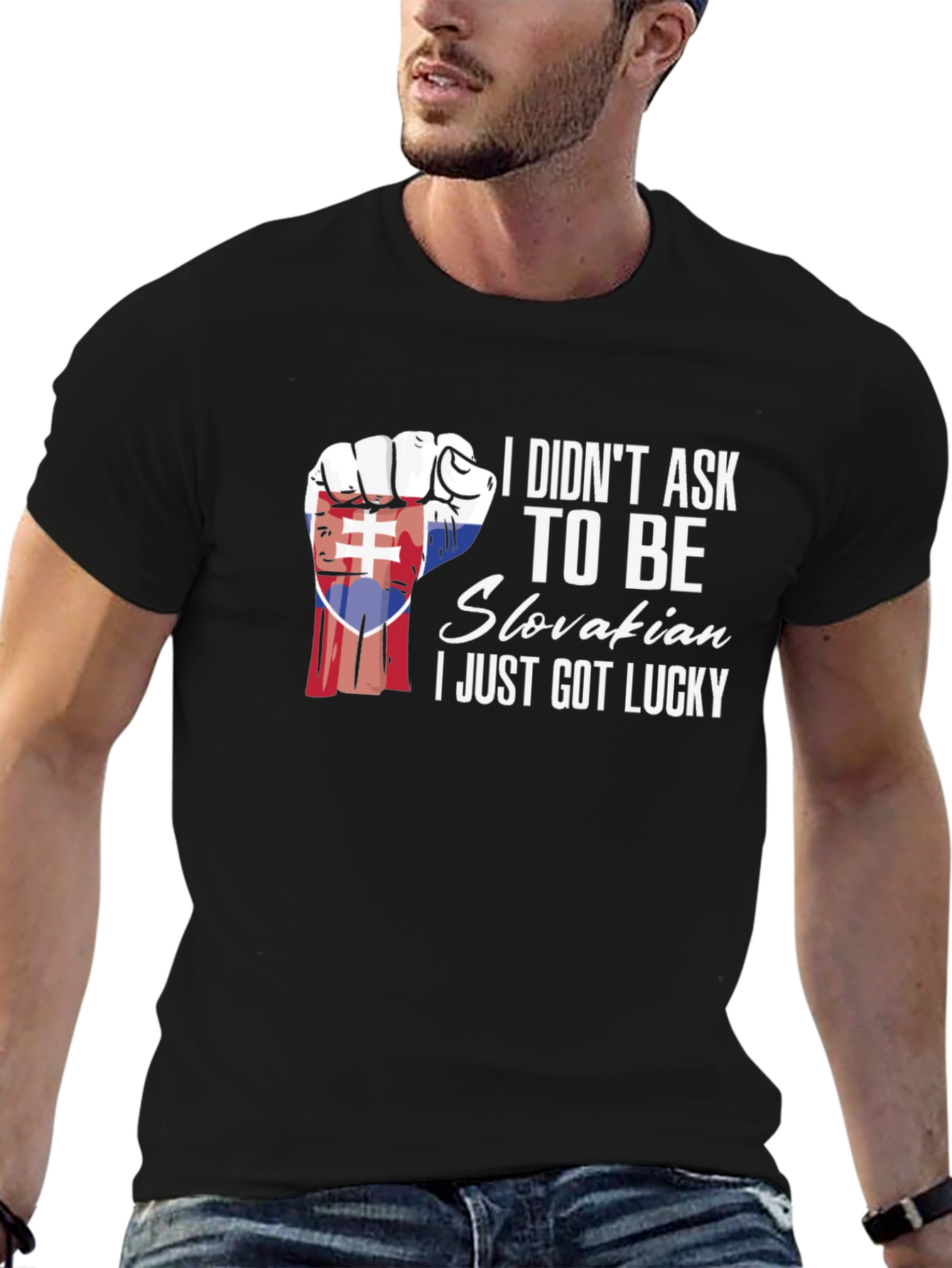 Slovakian Pride T-Shirt - Lucky Slovak Graphic Tee