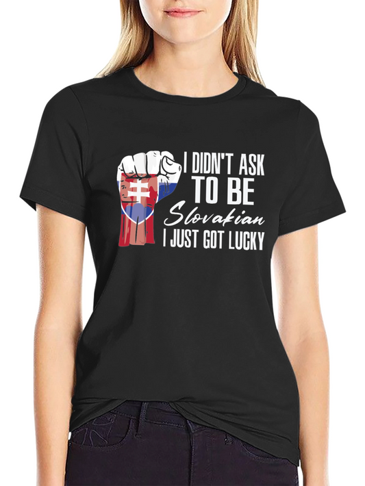 Slovakian Pride T-Shirt - Lucky Slovak Graphic Tee