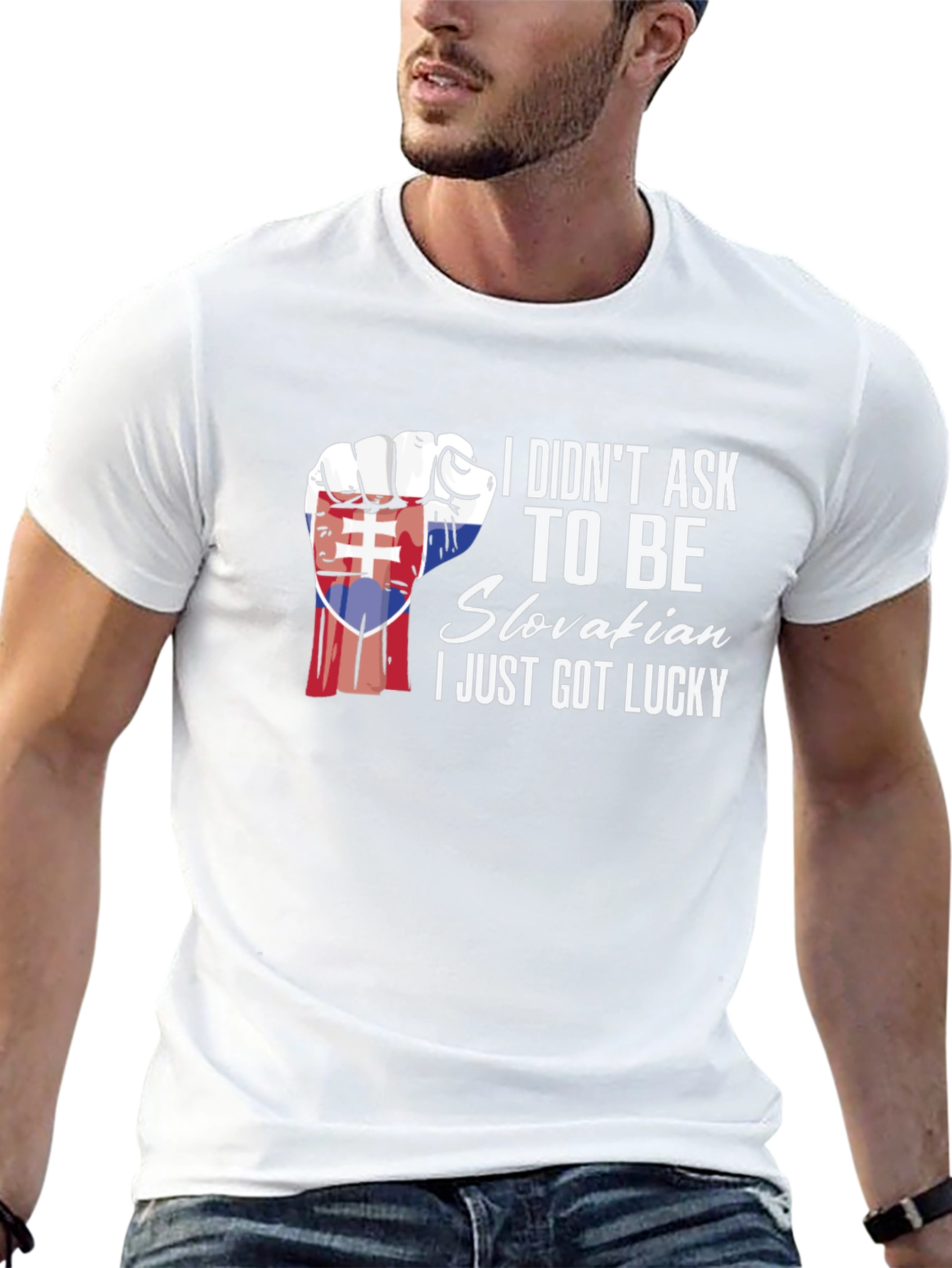 Slovakian Pride T-Shirt - Lucky Slovak Graphic Tee