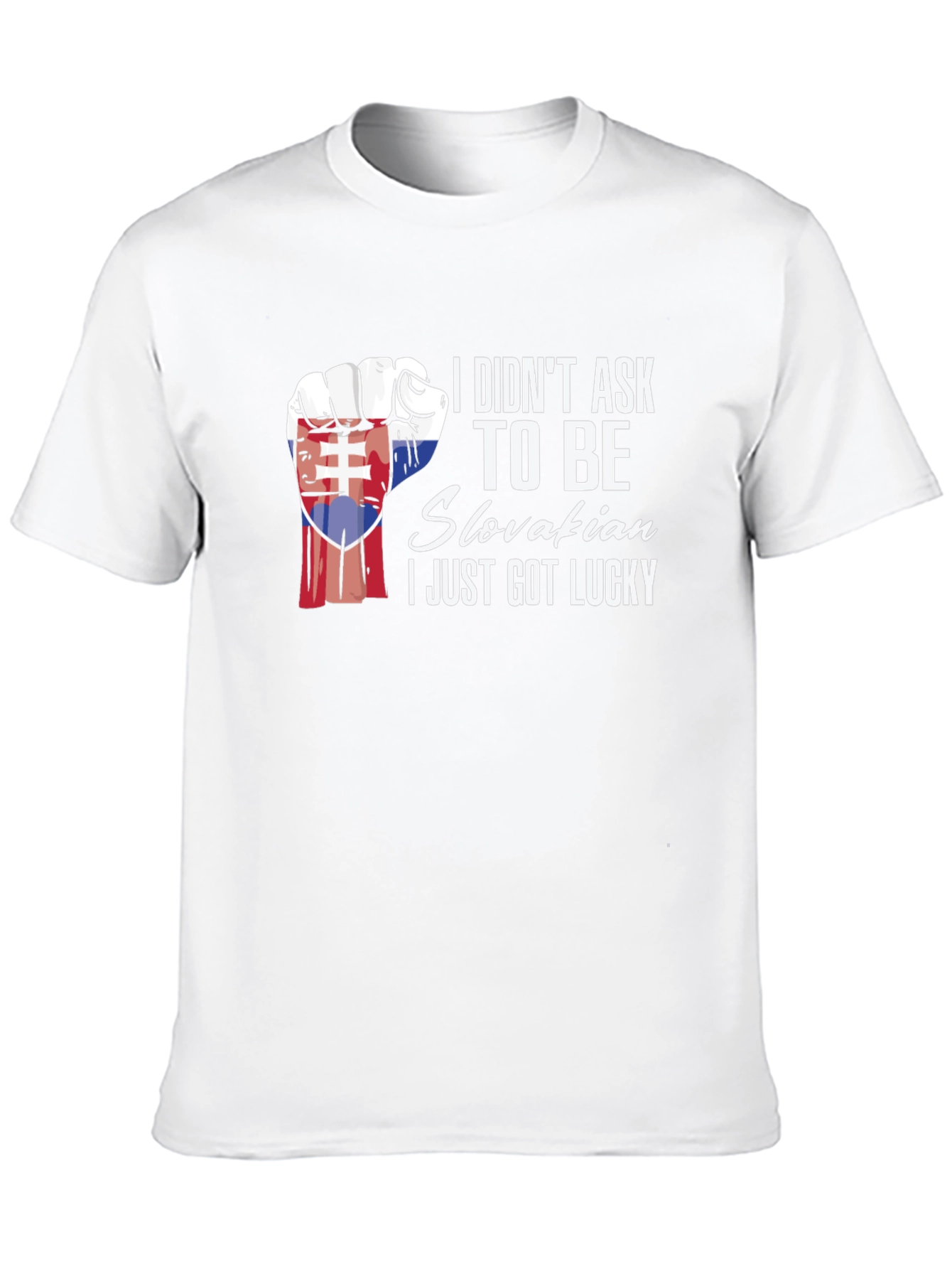 Slovakian Pride T-Shirt - Lucky Slovak Graphic Tee