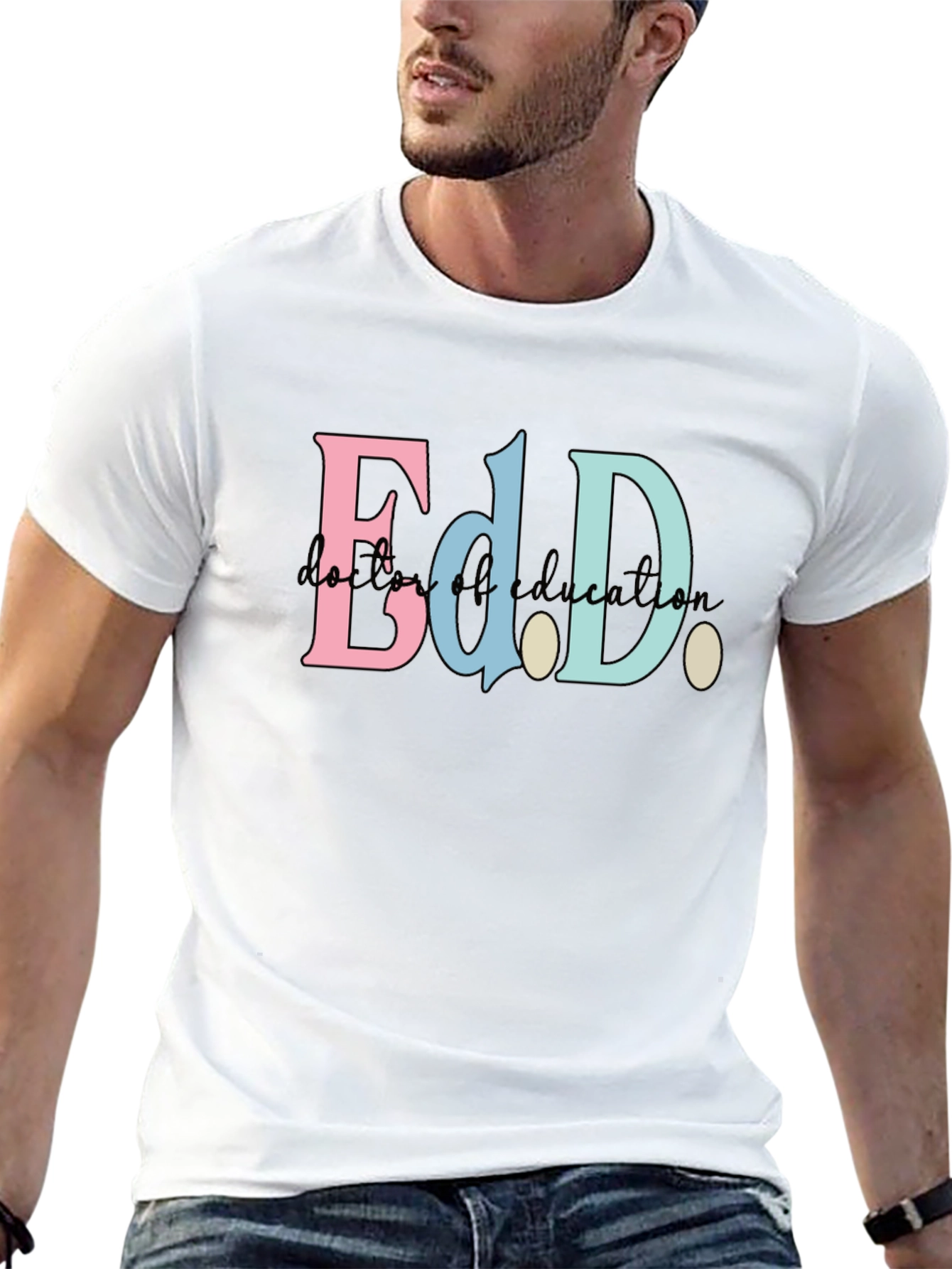 Ed.D. Doctor of Education Black T-Shirt