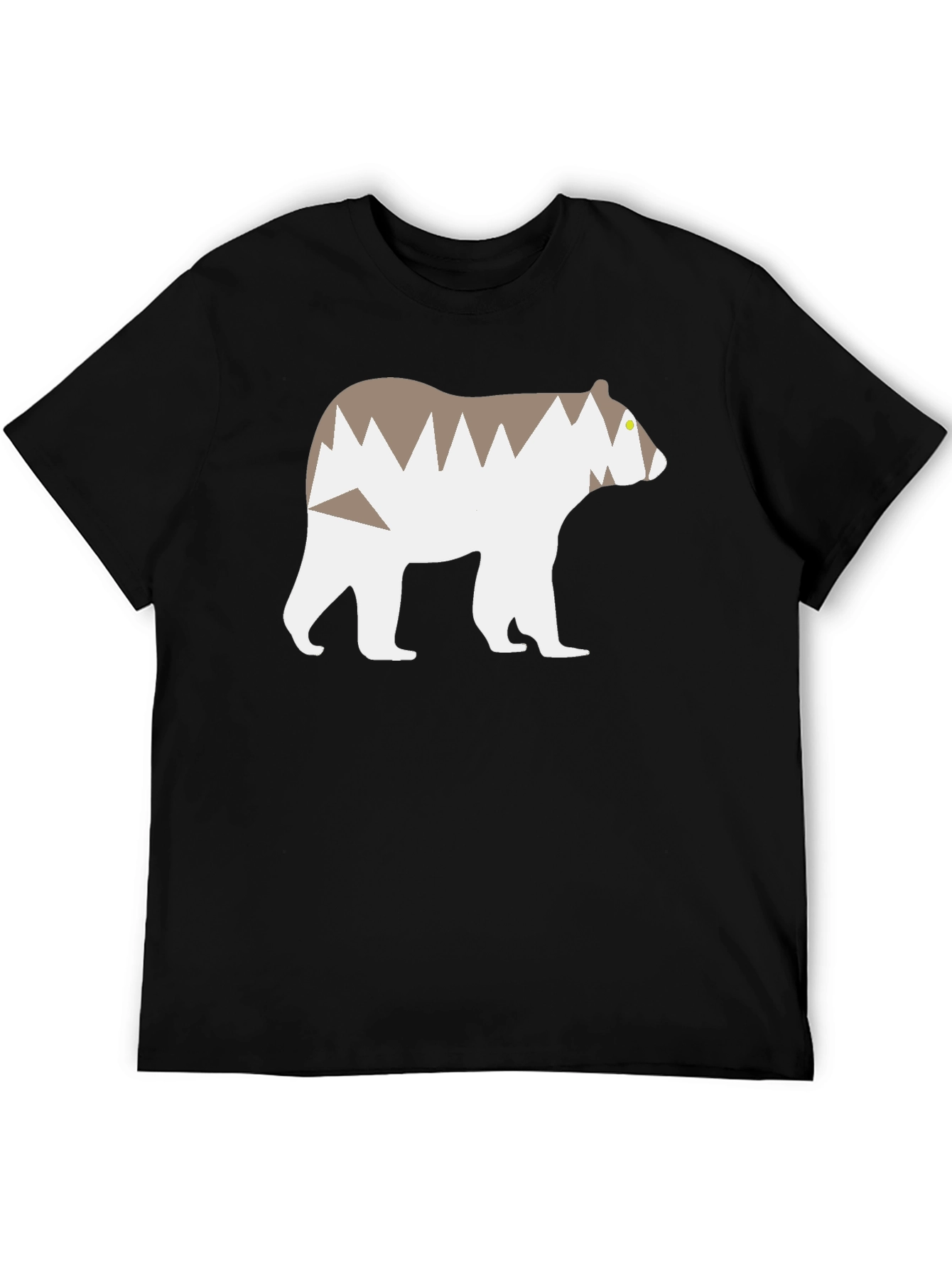 Bear Mountain Graphic T-Shirt - Black