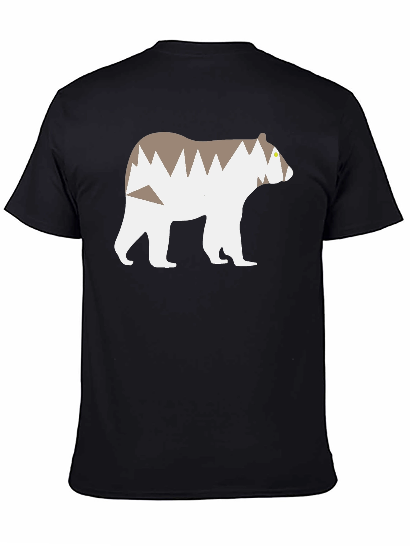 Bear Mountain Graphic T-Shirt - Black