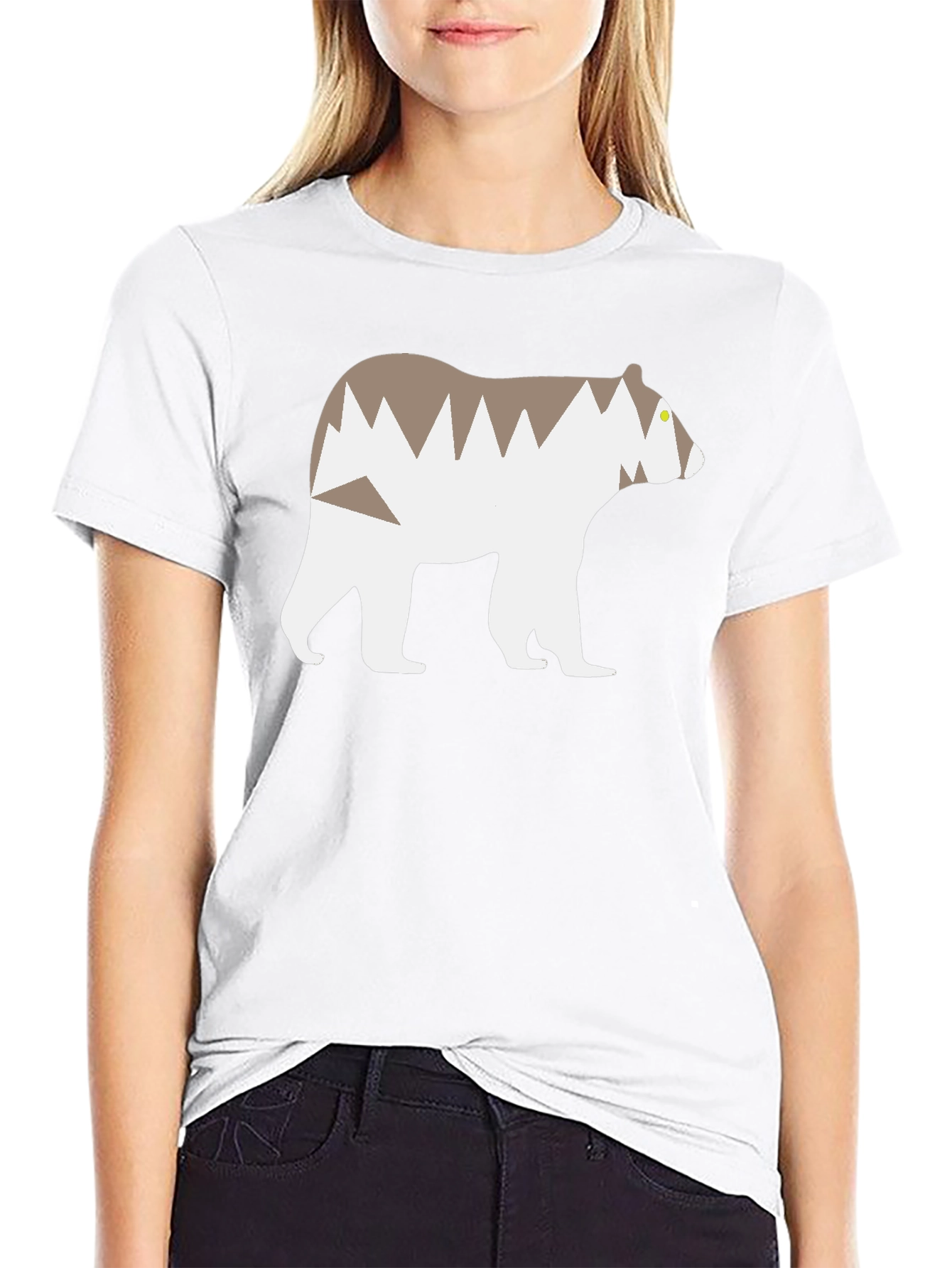 Bear Mountain Graphic T-Shirt - Black