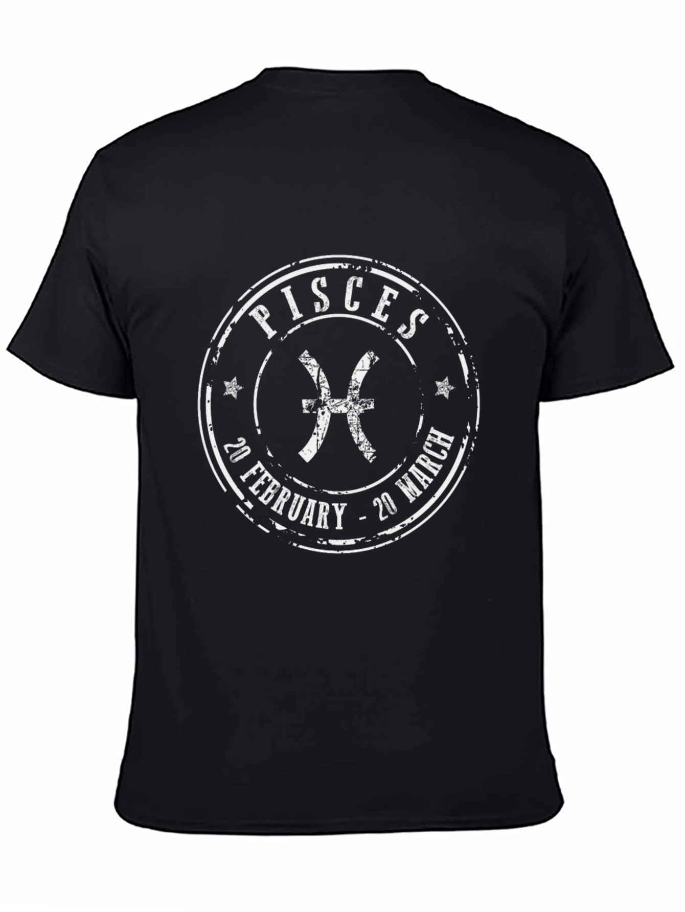 Pisces Zodiac Sign T-Shirt - February March Birthday Gift