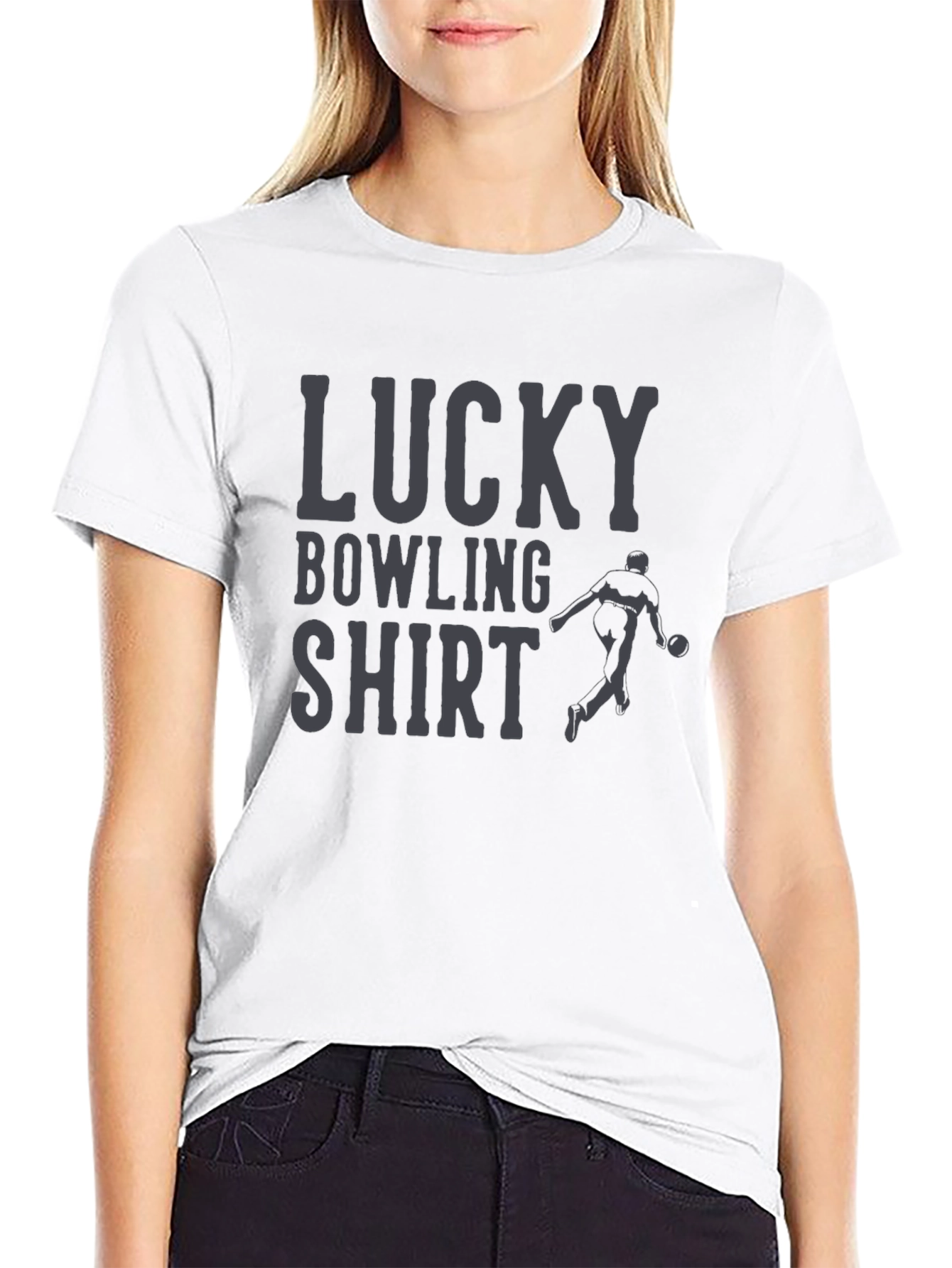 Lucky Bowling Shirt - Unique Bowler Tee