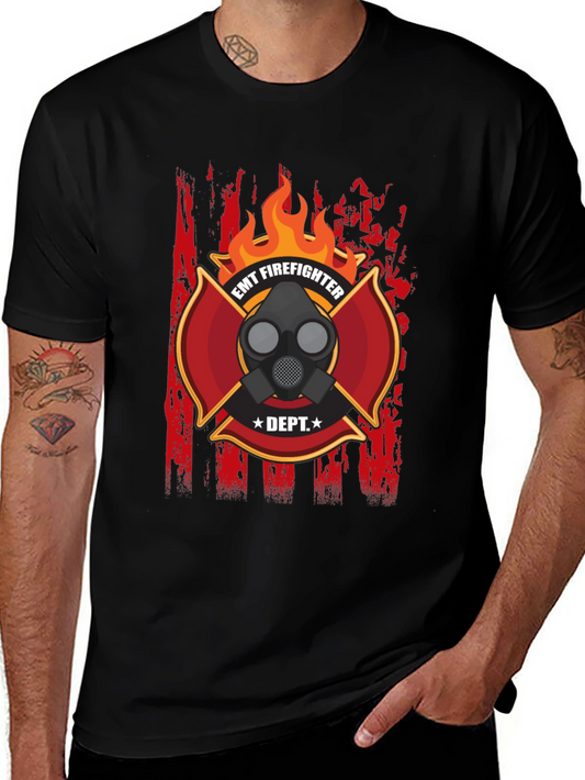 EMT Firefighter T-Shirt - Dept. Design
