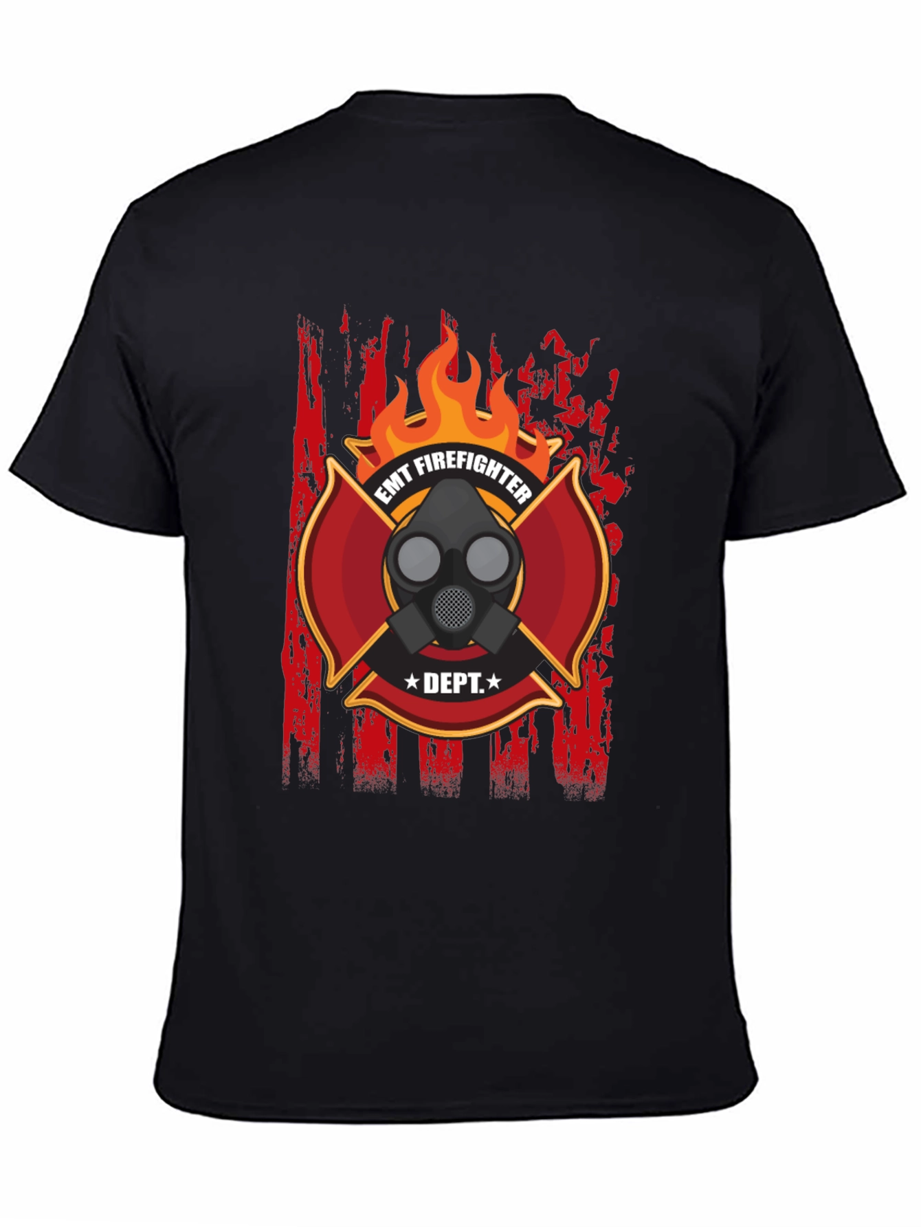 EMT Firefighter T-Shirt - Dept. Design